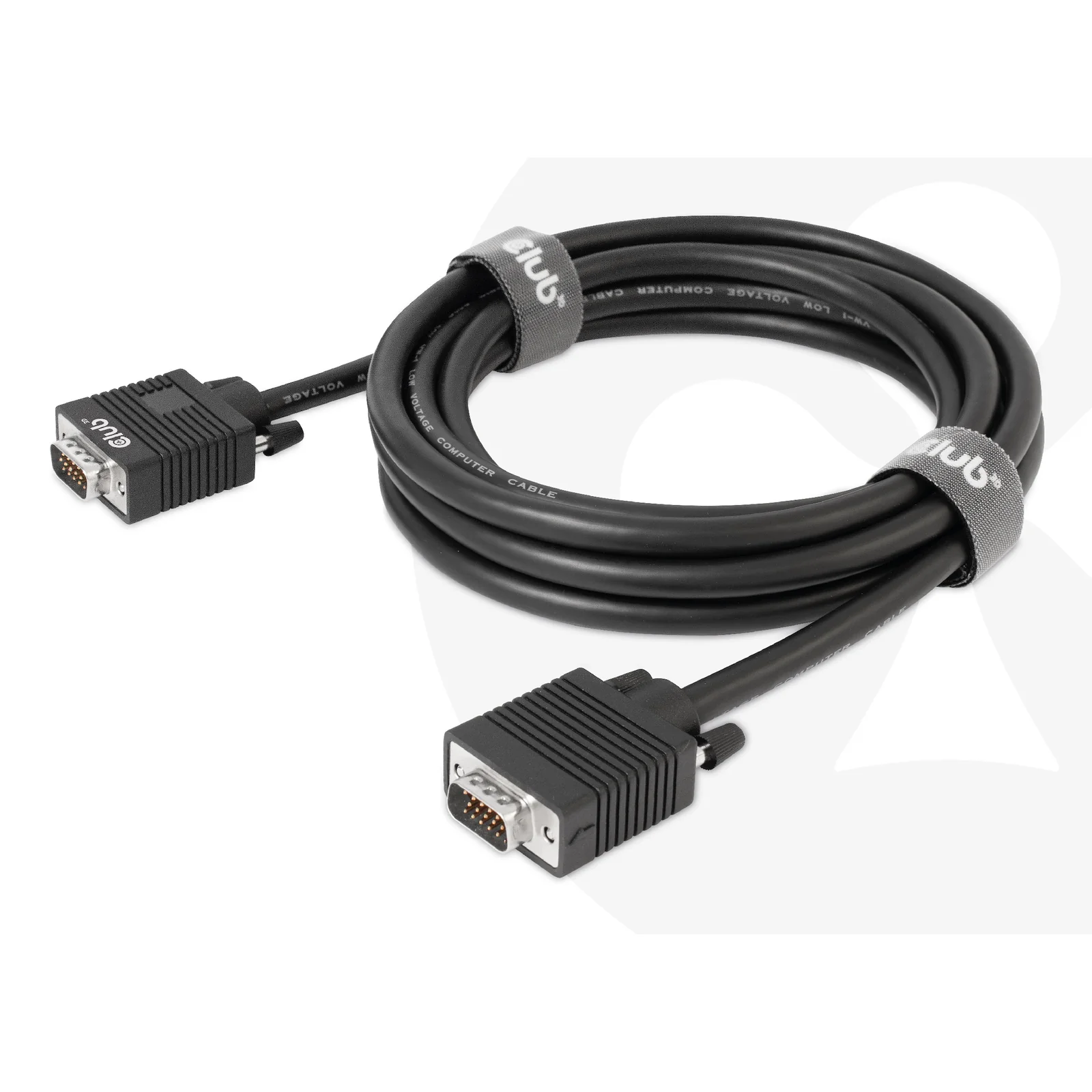 CLUB3D CAC-1703 câble VGA 3 m VGA (D-Sub) Noir