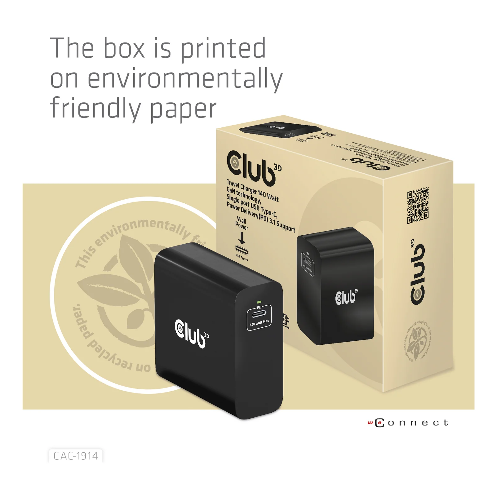 CLUB3D CAC-1914 chargeur d'appareils mobiles Moniteur vidéo pour bébé, Tondeuse pour barbe, Caméscope numérique, Caméra Numérique, Manettes de jeu, Casques, Casque, Téléphone portable, Ordinateur portable, Chargeur électrique, Smartphone, Smartwatch, Tablette, Universel, Montre, Portables Noir Secteur, USB Intérieure