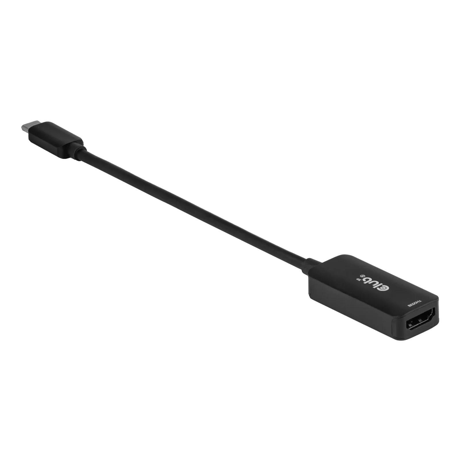 CLUB3D CAC-2505 câble vidéo et adaptateur 0,12 m USB Type-C HDMI + USB Noir