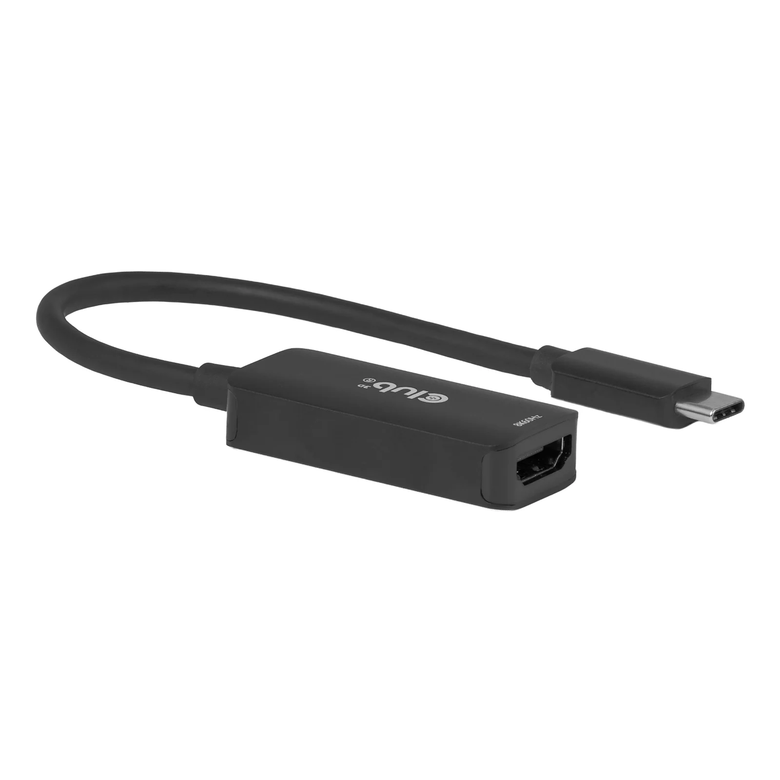 CLUB3D CAC-2505 câble vidéo et adaptateur 0,12 m USB Type-C HDMI + USB Noir