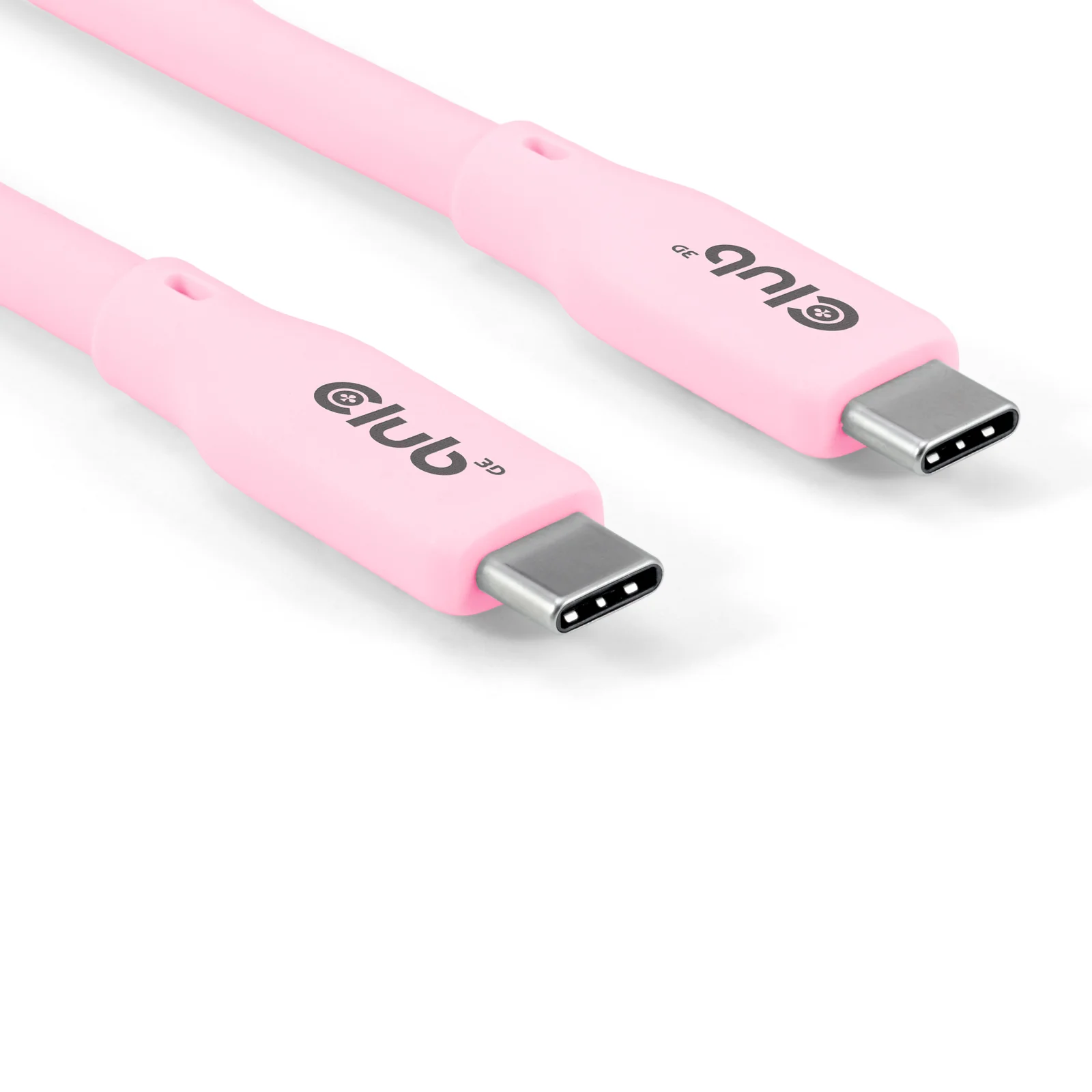 CLUB3D CAC-3002 câble USB USB4 Gen 2x2 2 m USB C 20 Gbit/s 240 W Rose
