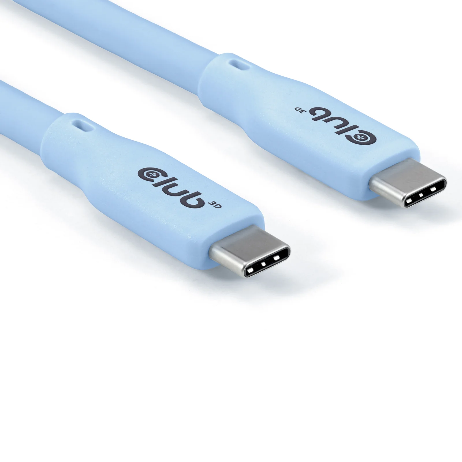 CLUB3D CAC-3003 câble USB USB4 Gen 2x2 2 m USB C 20 Gbit/s 240 W Bleu