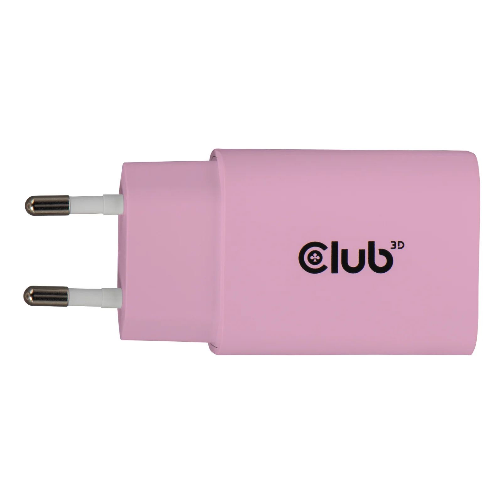 CLUB3D CAC-3021 chargeur d'appareils mobiles Smartphone, Universel Rose Secteur Charge rapide Intérieure