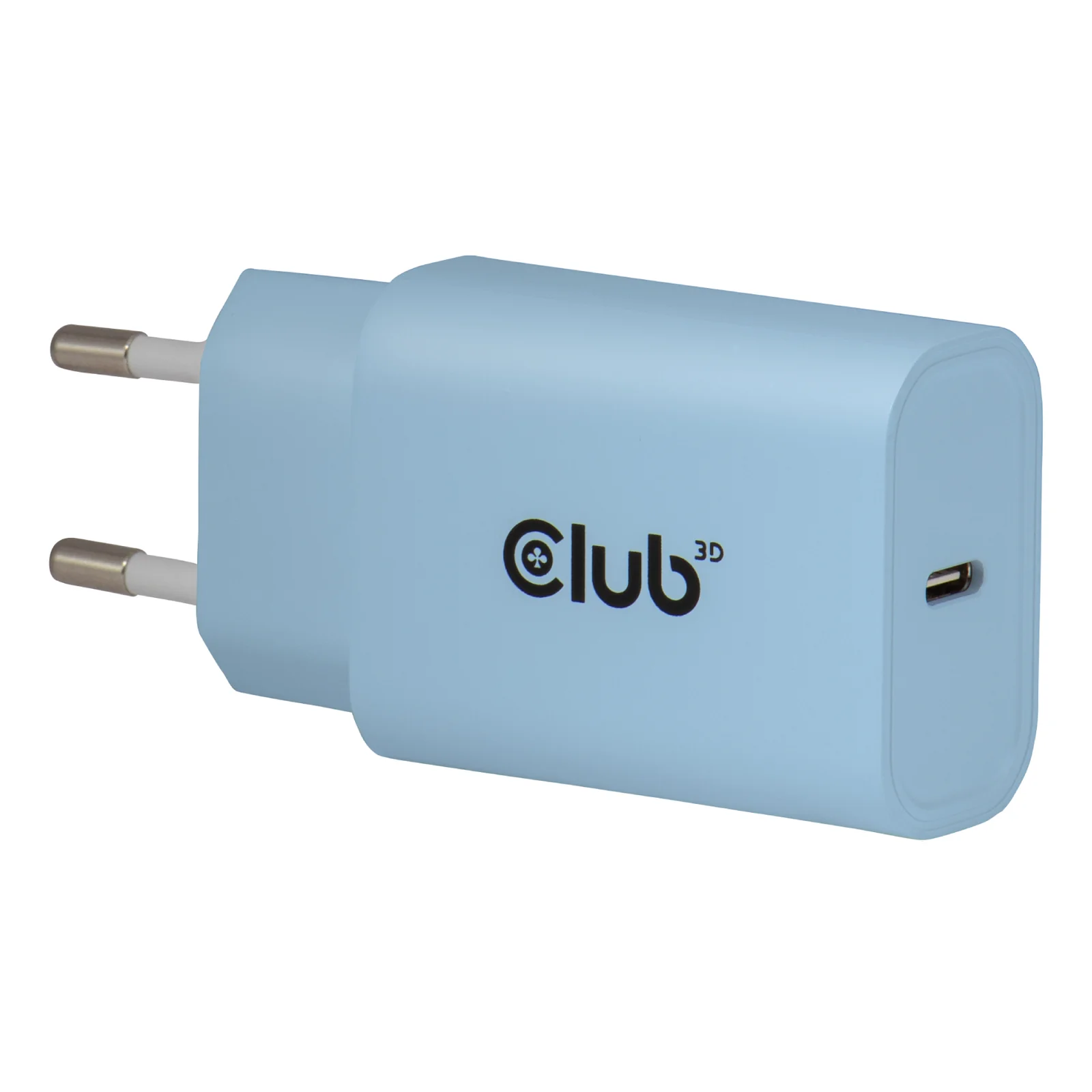 CLUB3D CAC-3022 chargeur d'appareils mobiles Smartphone, Universel Bleu Secteur Charge rapide Intérieure