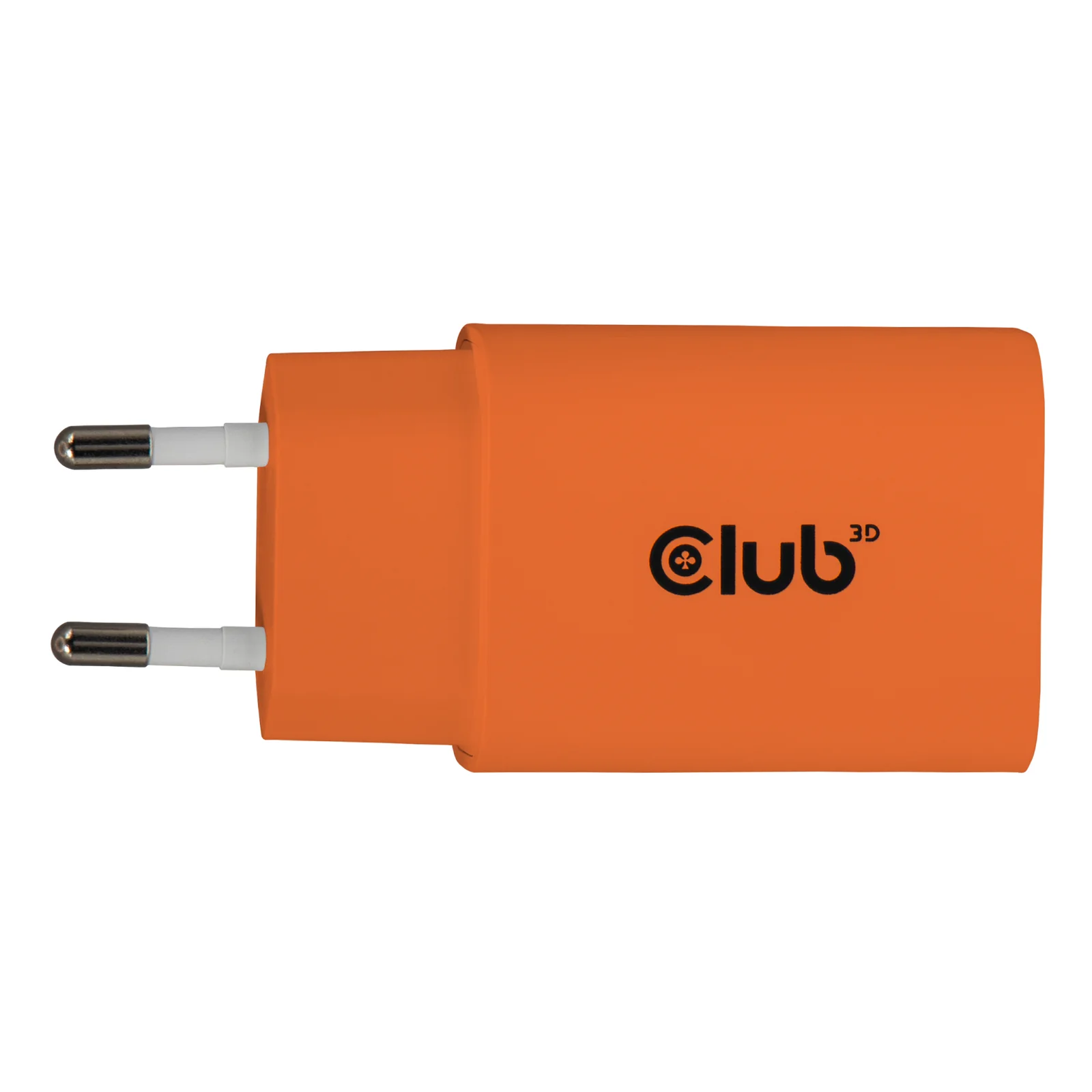 CLUB3D CAC-3023 chargeur d'appareils mobiles Smartphone, Universel Orange Secteur Charge rapide Intérieure