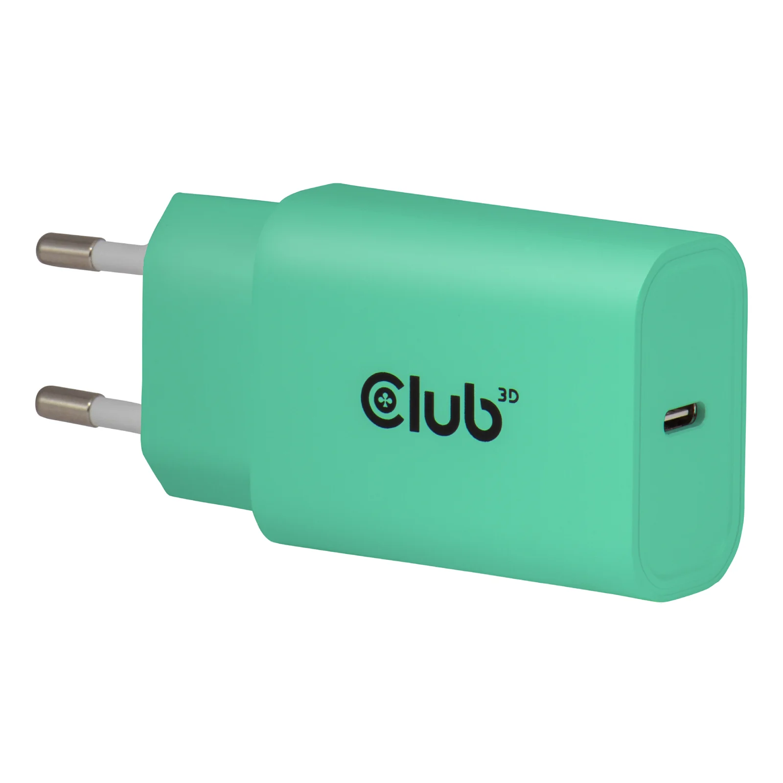 CLUB3D CAC-3024 chargeur d'appareils mobiles Smartphone, Universel Vert Secteur Charge rapide Intérieure