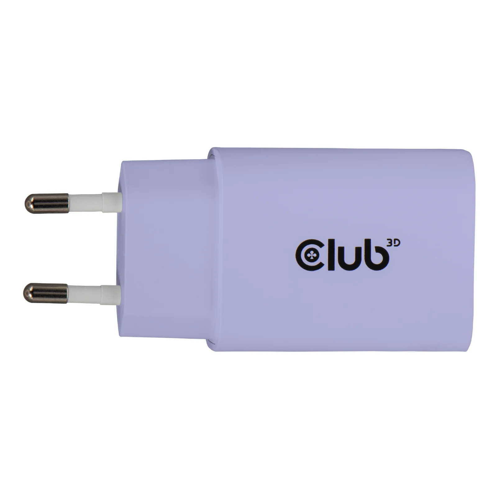 CLUB3D CAC-3025 chargeur d'appareils mobiles Smartphone, Universel Violet Secteur Charge rapide Intérieure