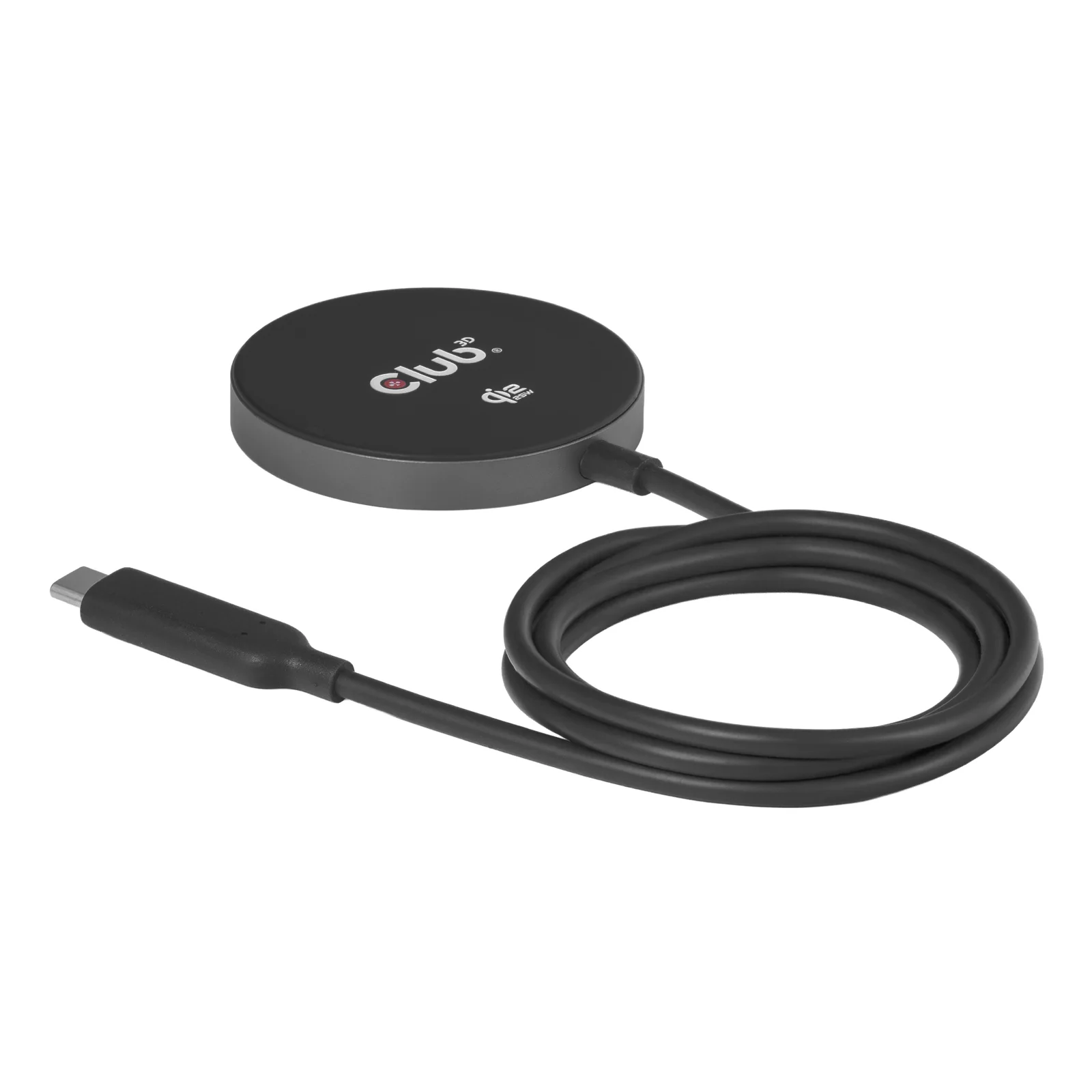 CLUB3D CAC-3027 chargeur d'appareils mobiles Smartphone, Universel Noir CC Recharge sans fil Charge rapide Intérieure