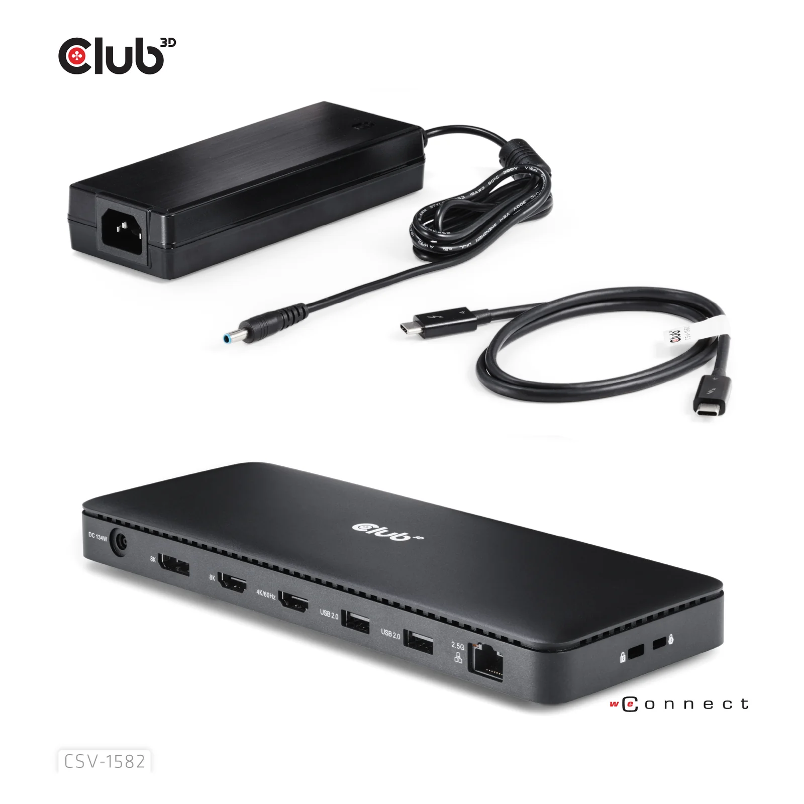 CLUB3D Club 3D, Dockingstation TB4 12 in 1