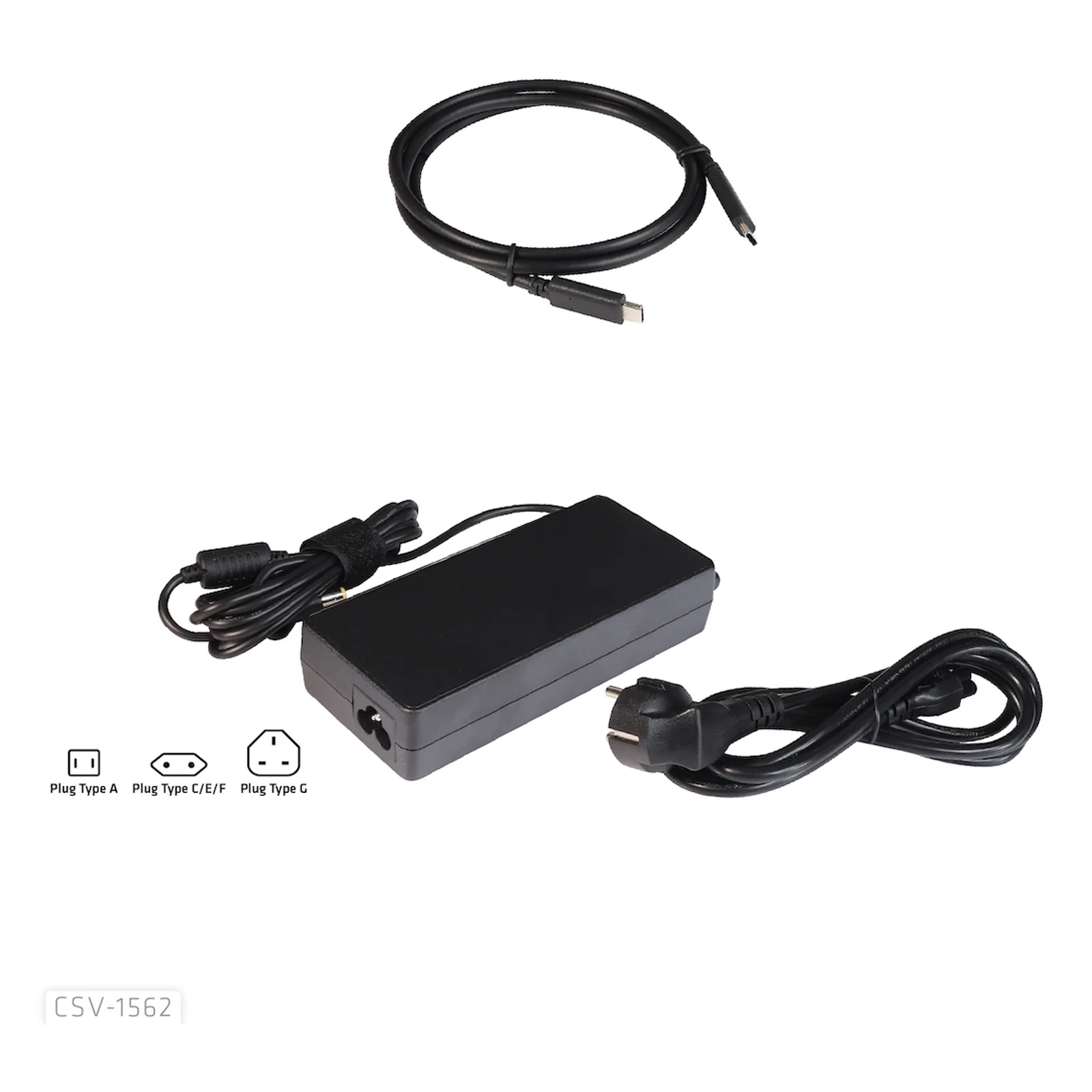 CLUB3D CSV-1562 station d'accueil USB 3.2 Gen 1 (3.1 Gen 1) Type-C Noir