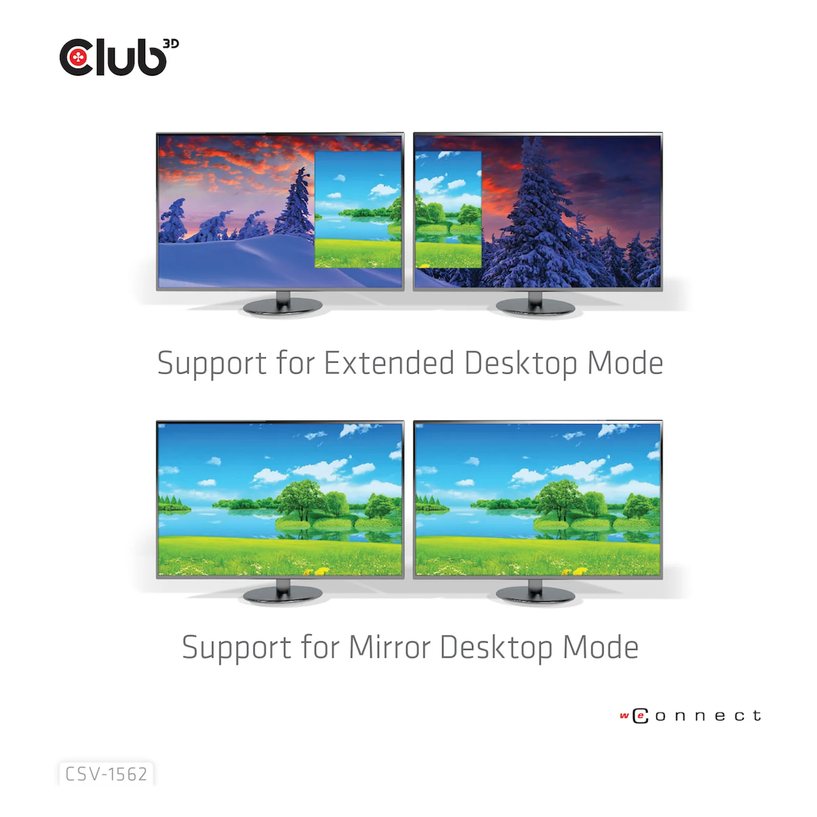 CLUB3D CSV-1562 station d'accueil USB 3.2 Gen 1 (3.1 Gen 1) Type-C Noir