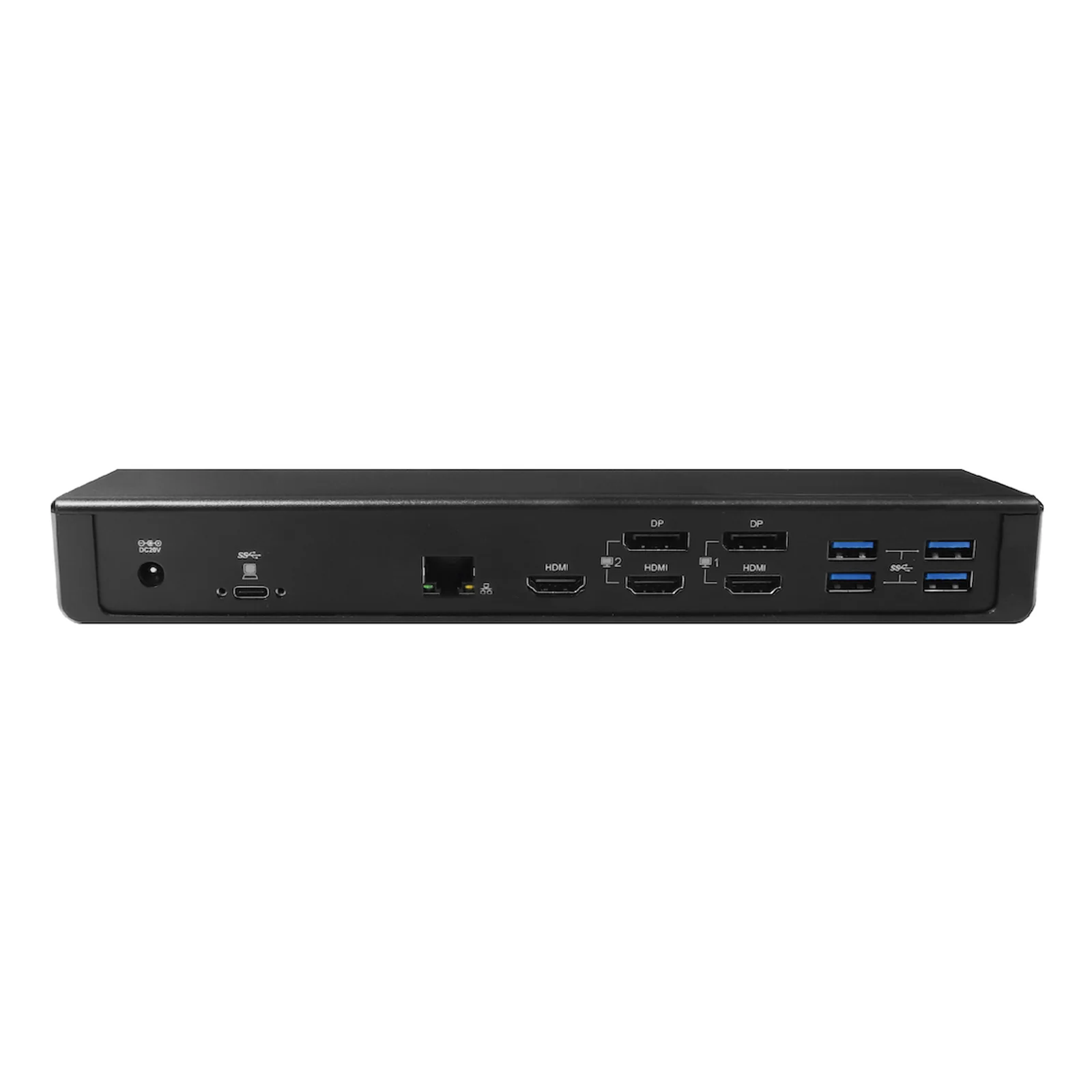 CLUB3D CSV-1562 station d'accueil USB 3.2 Gen 1 (3.1 Gen 1) Type-C Noir