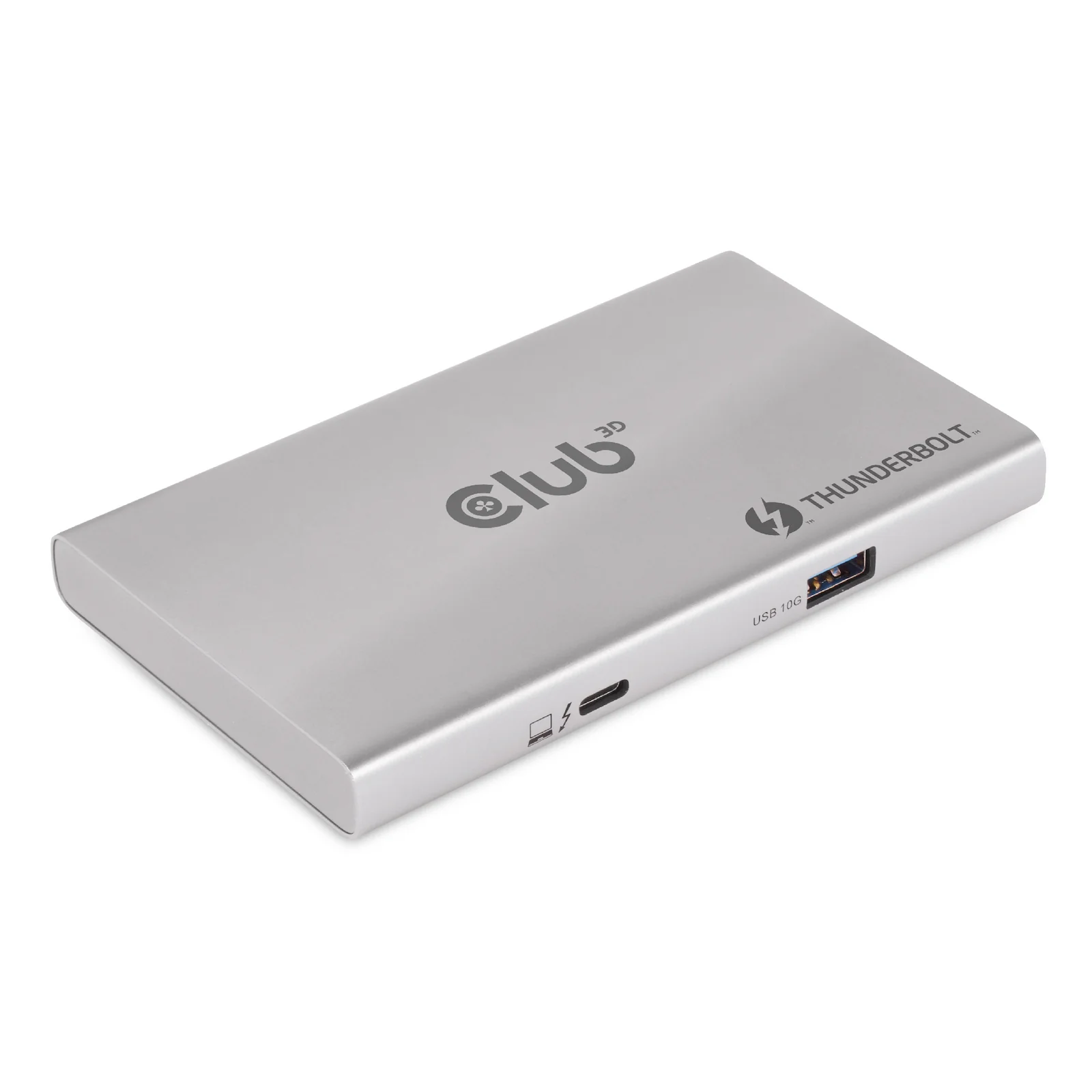 CLUB3D CSV-1580 station d'accueil Thunderbolt 4 Argent