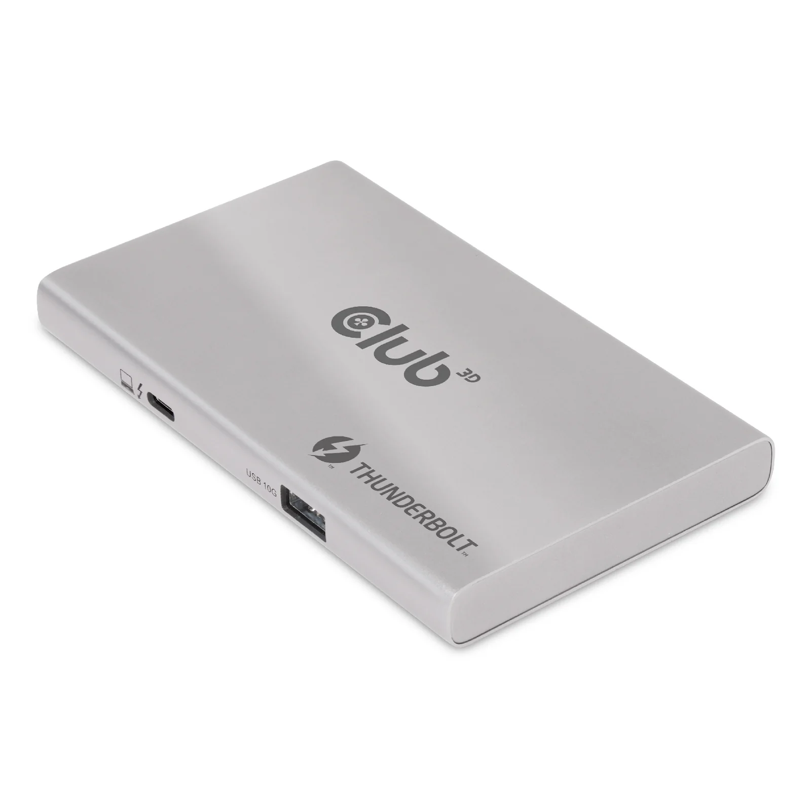 CLUB3D CSV-1580 station d'accueil Thunderbolt 4 Argent