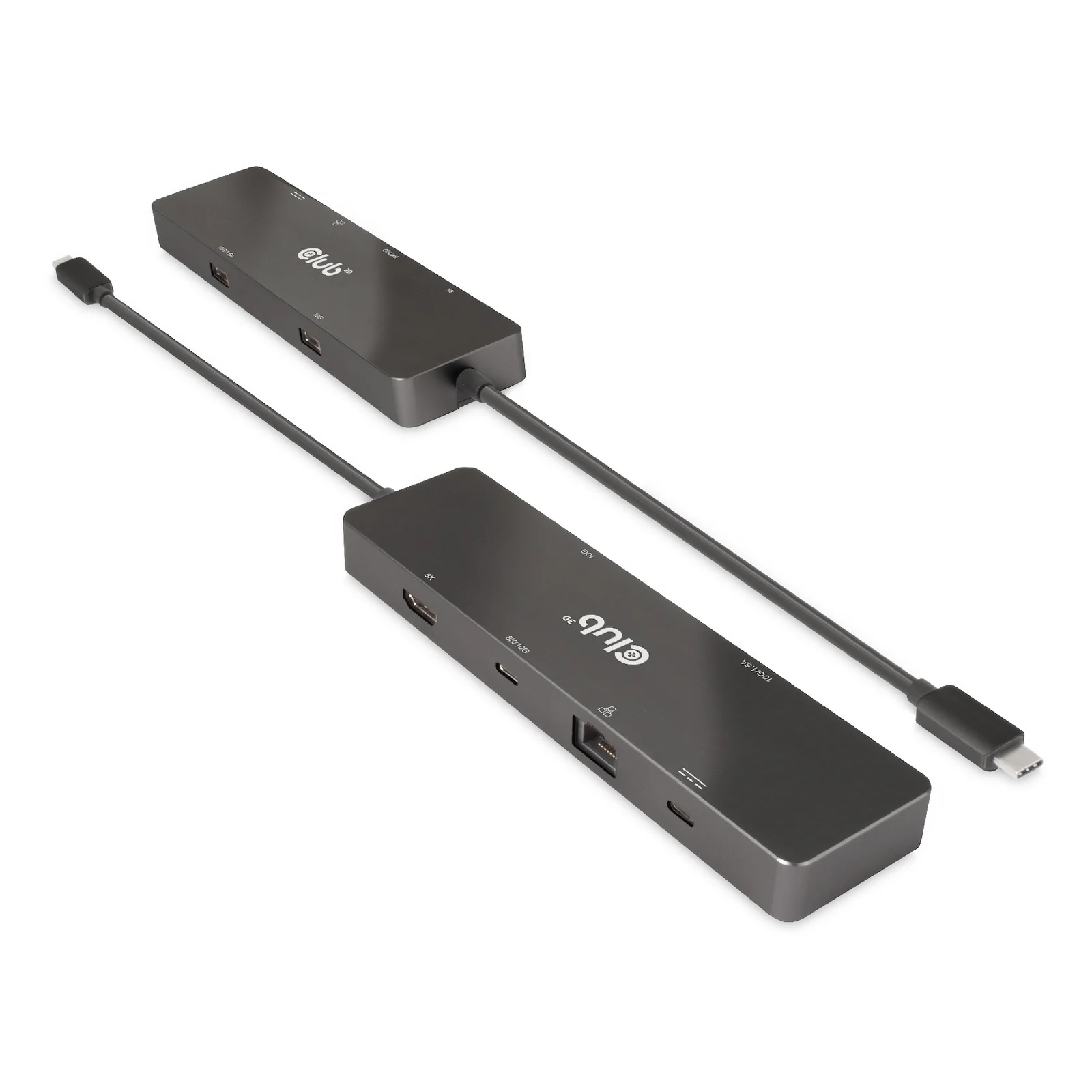 CLUB3D CSV-1584 station d'accueil Avec fil USB 3.2 Gen 2 (3.1 Gen 2) Type-C Noir