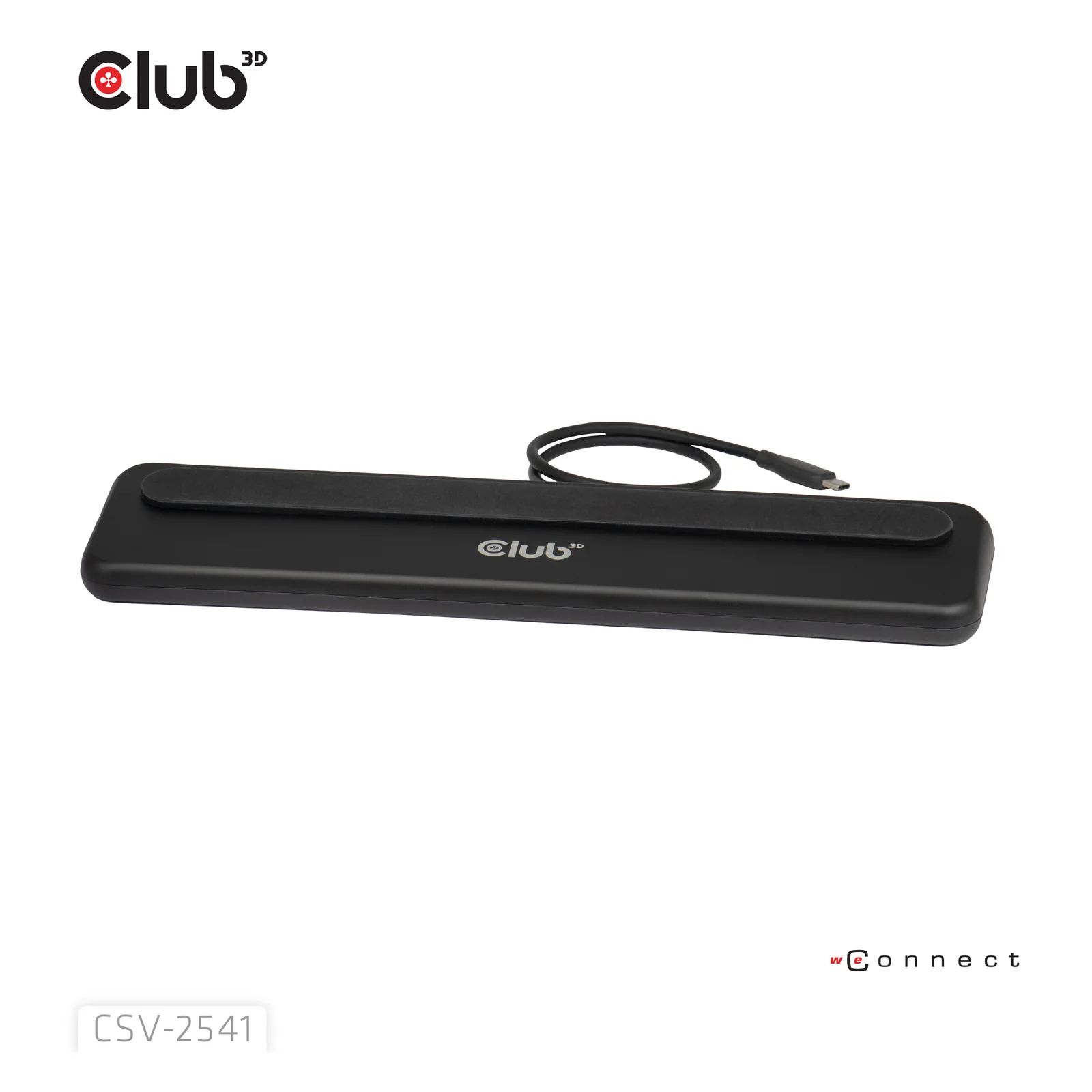 CLUB3D CSV-2541 station d'accueil USB 3.2 Gen 1 (3.1 Gen 1) Type-C Noir