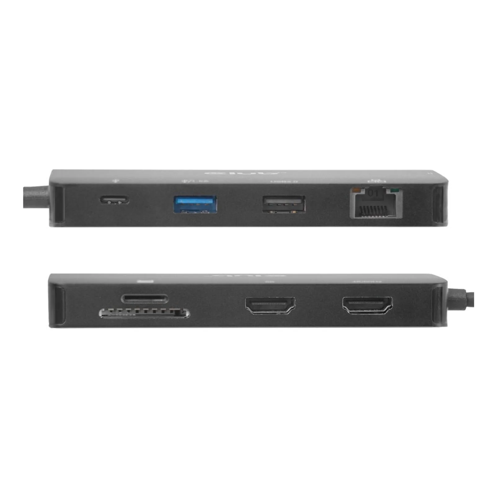 CLUB3D CSV-2552 hub & concentrateur USB Type-C 5000 Mbit/s Noir