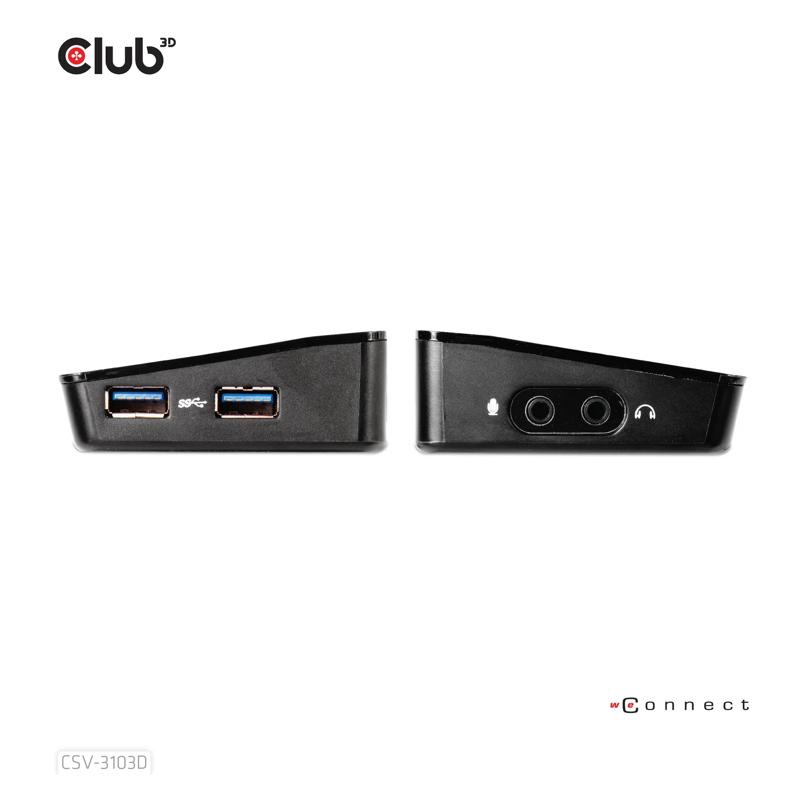CLUB3D CSV-3103D The Club 3D Universal USB 3.1 Gen 1 UHD 4K Docking station DisplayLink™