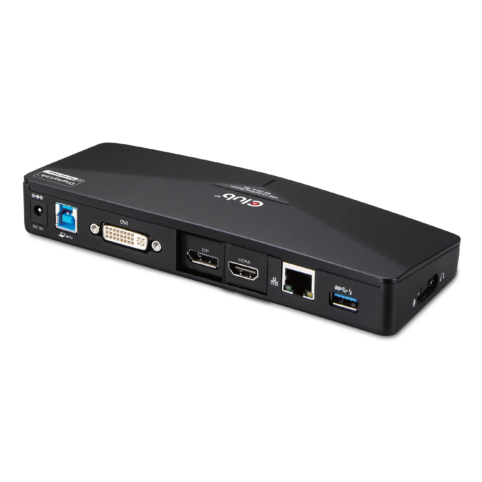 CLUB3D CSV-3103D The Club 3D Universal USB 3.1 Gen 1 UHD 4K Docking station DisplayLink™