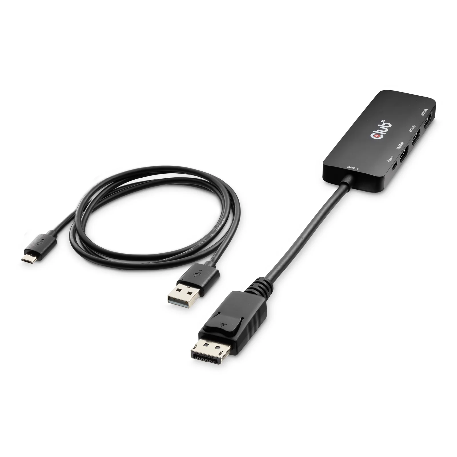 CLUB3D CSV-7330 station d'accueil DisplayPort Noir