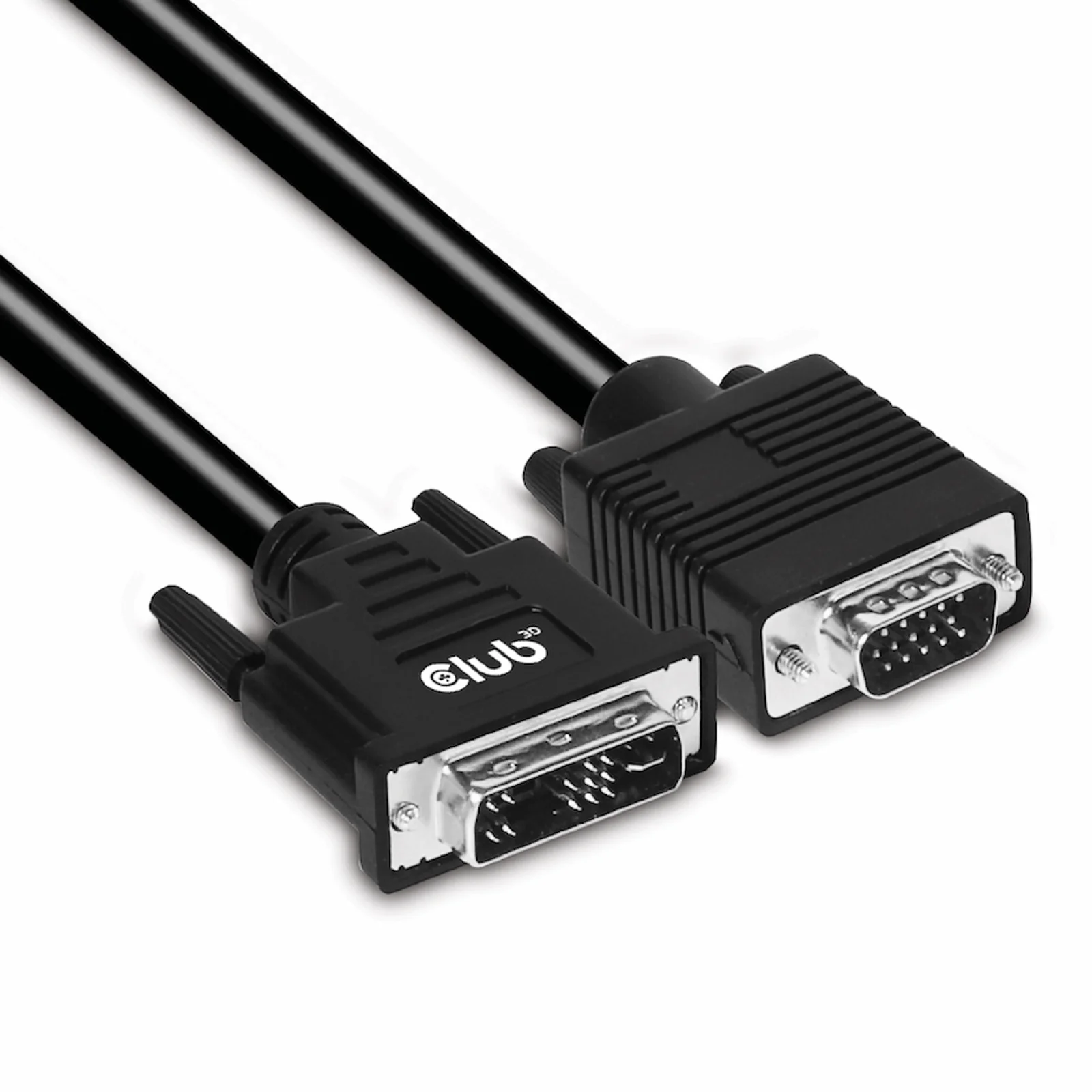 CLUB3D DVI-A TO VGA CABLE M/M 3m/ 9.8ft 28 AWG Noir