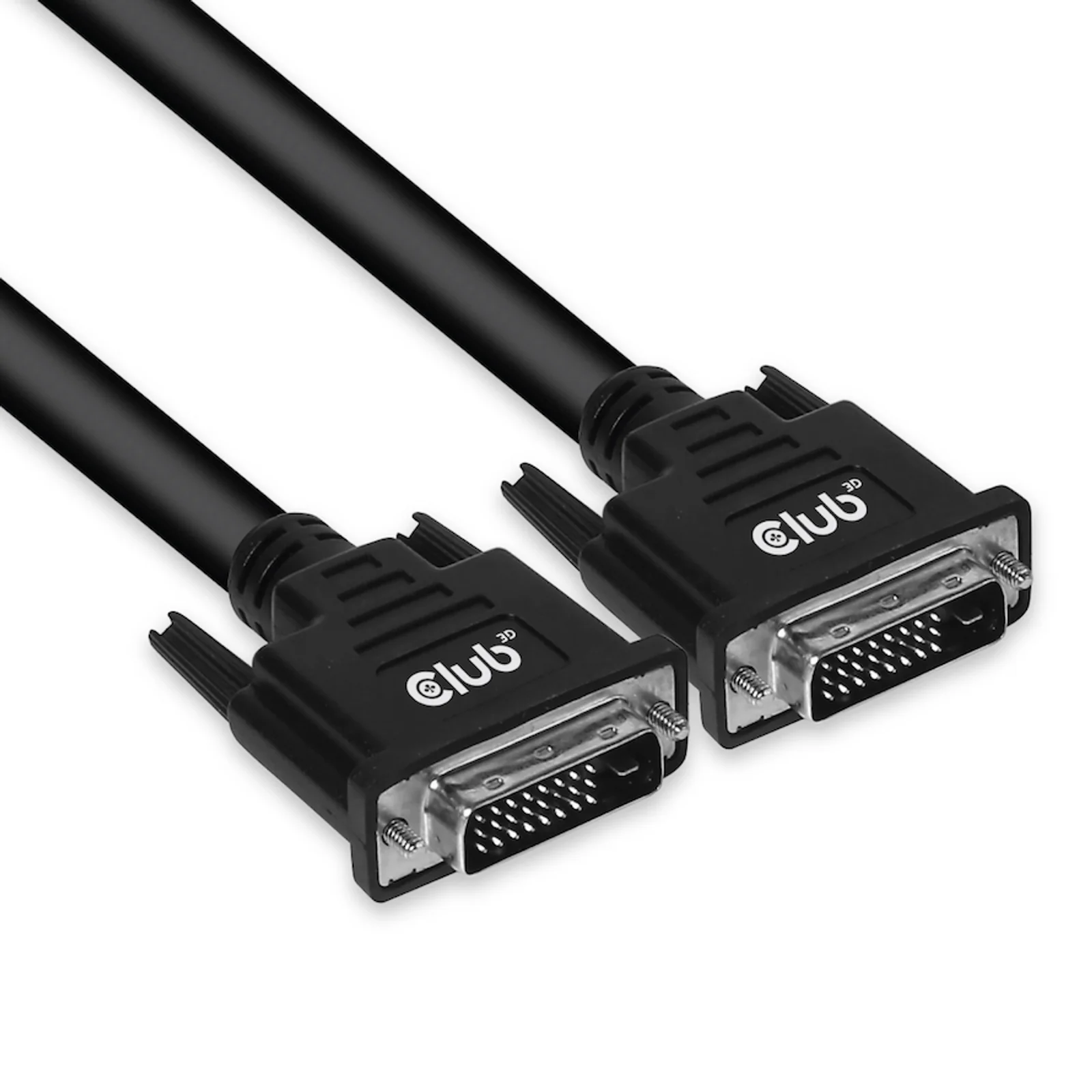 CLUB3D DVI-D DUAL LINK (24+1) CABLE BI DIRECTIONAL M/M 3m 9.8 ft 28AWG câble DVI Noir