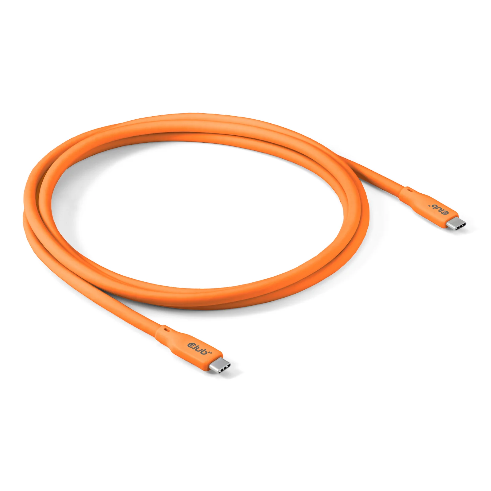 CLUB3D Kabel / Adapter câble USB USB4 Gen 2x2 2 m USB C 20 Gbit/s 240 W Orange