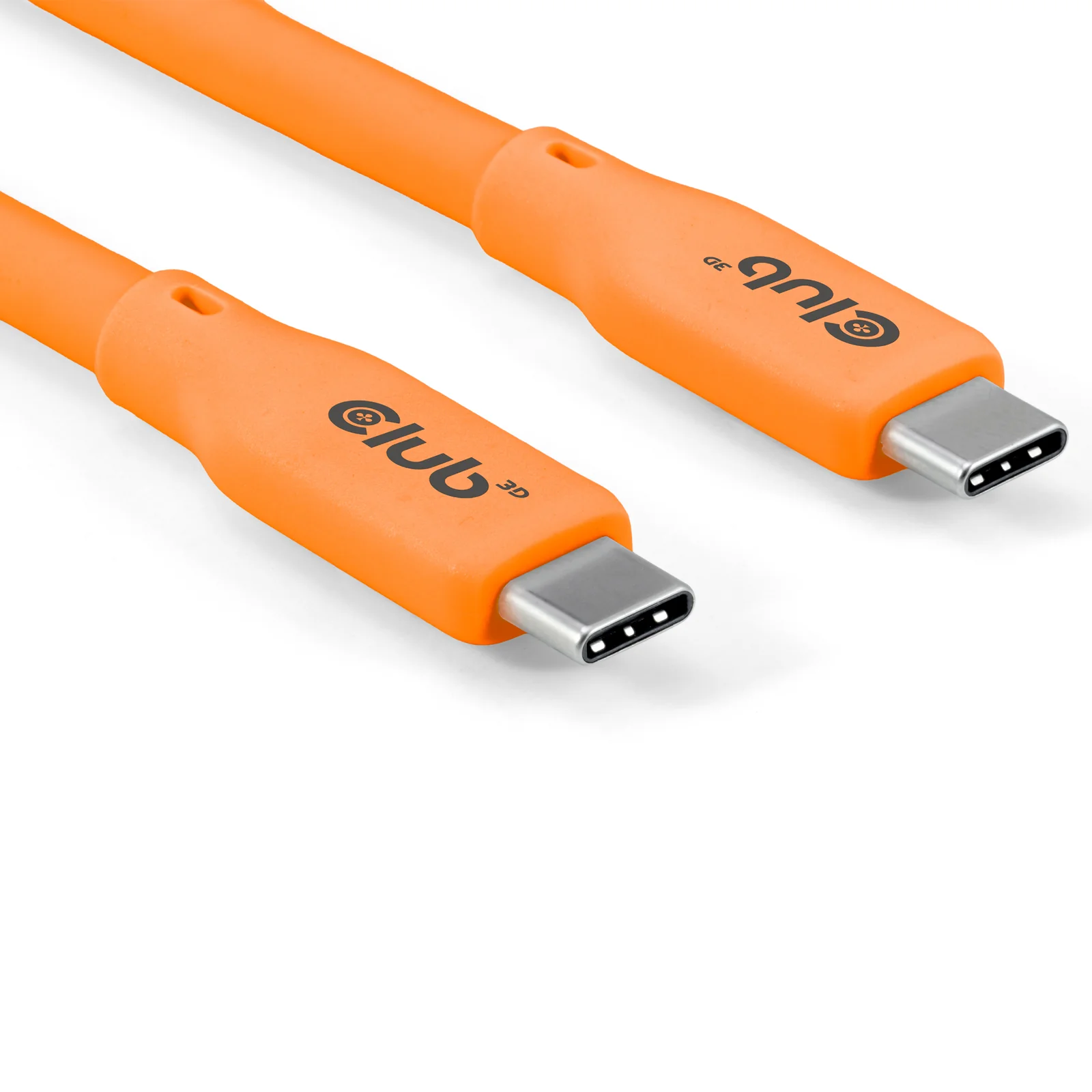CLUB3D Kabel / Adapter câble USB USB4 Gen 2x2 2 m USB C 20 Gbit/s 240 W Orange