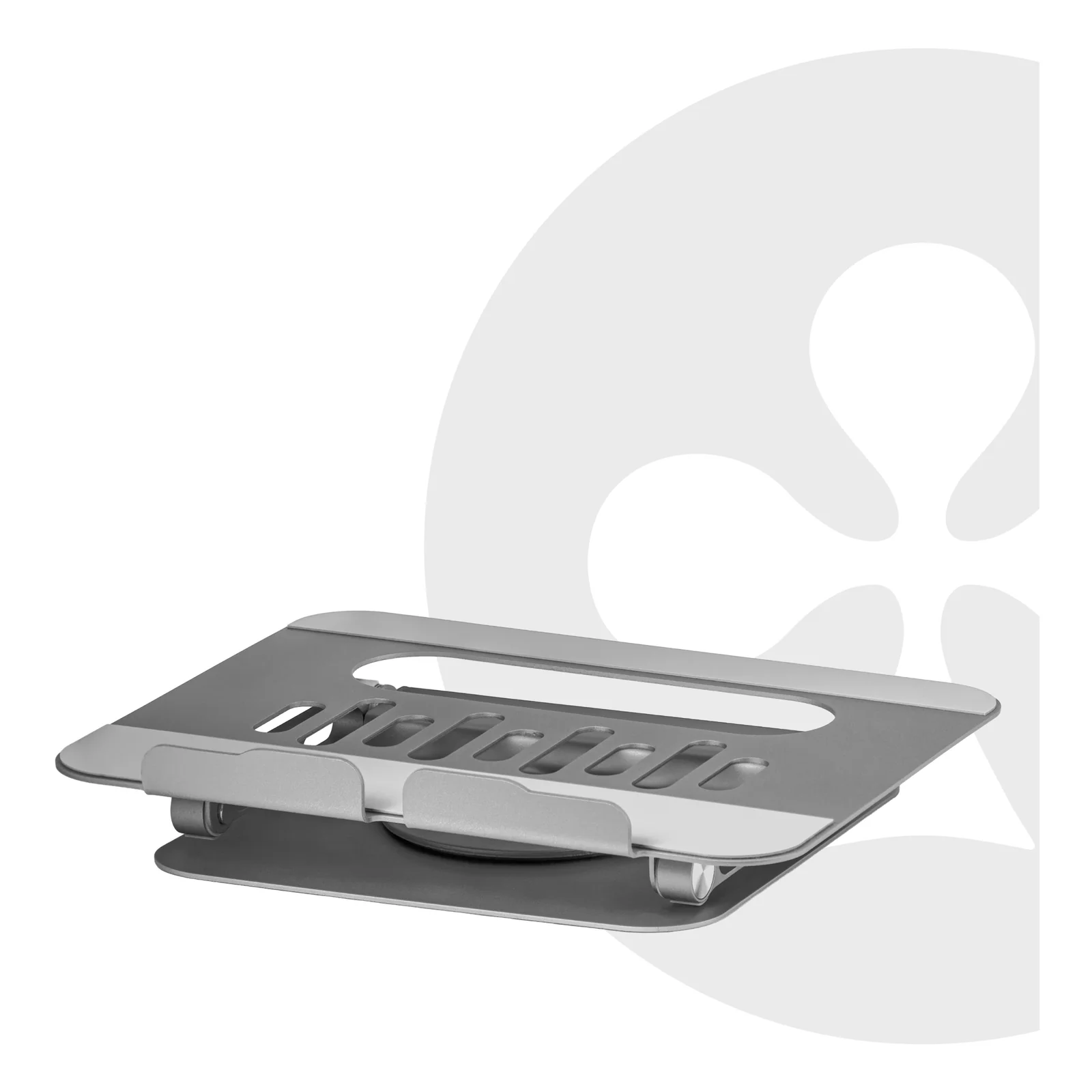 CLUB3D Support réglable en aluminium pour ordinateur portable avec hub USB-C®