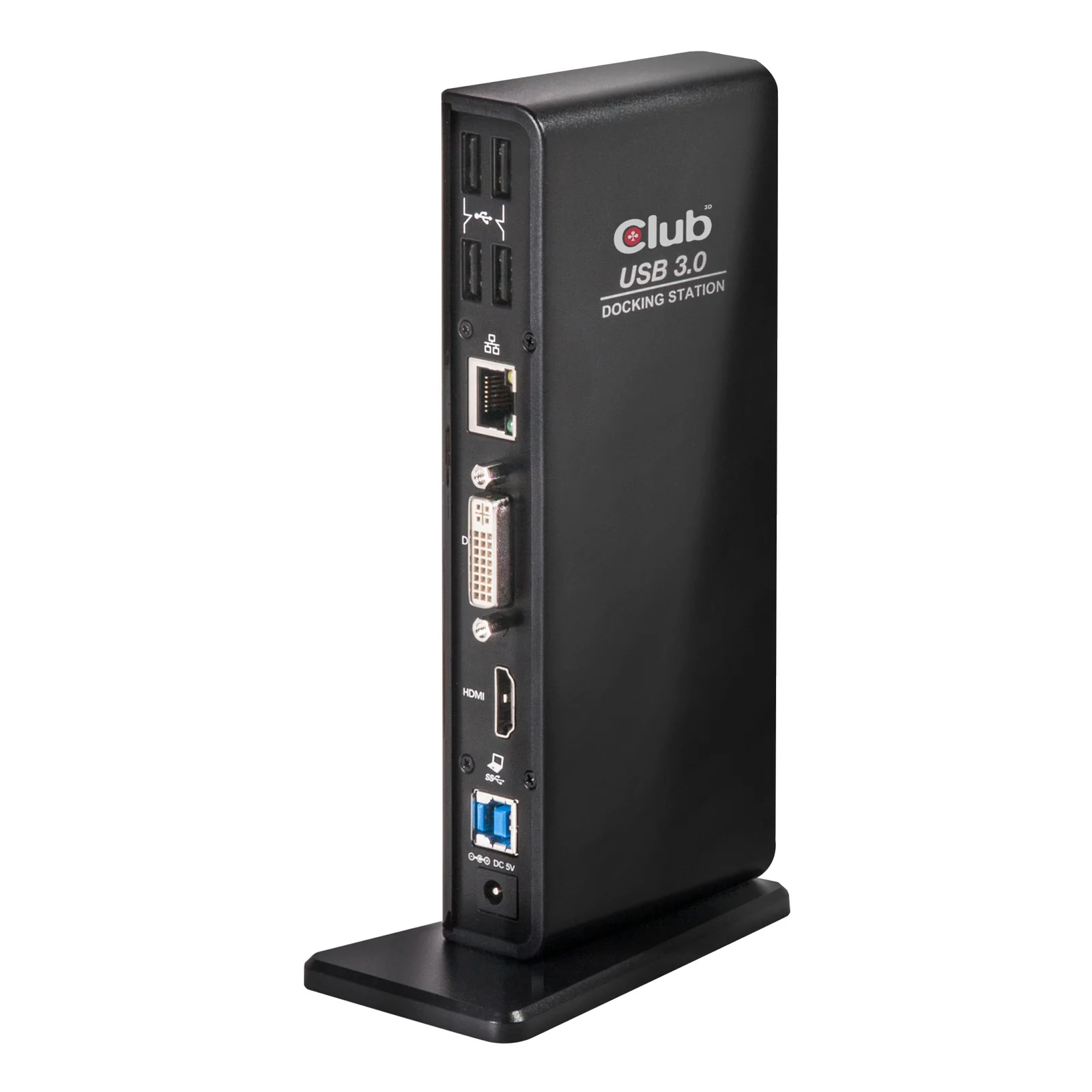 CLUB3D USB Gen1 Type A Dual Display Docking Station