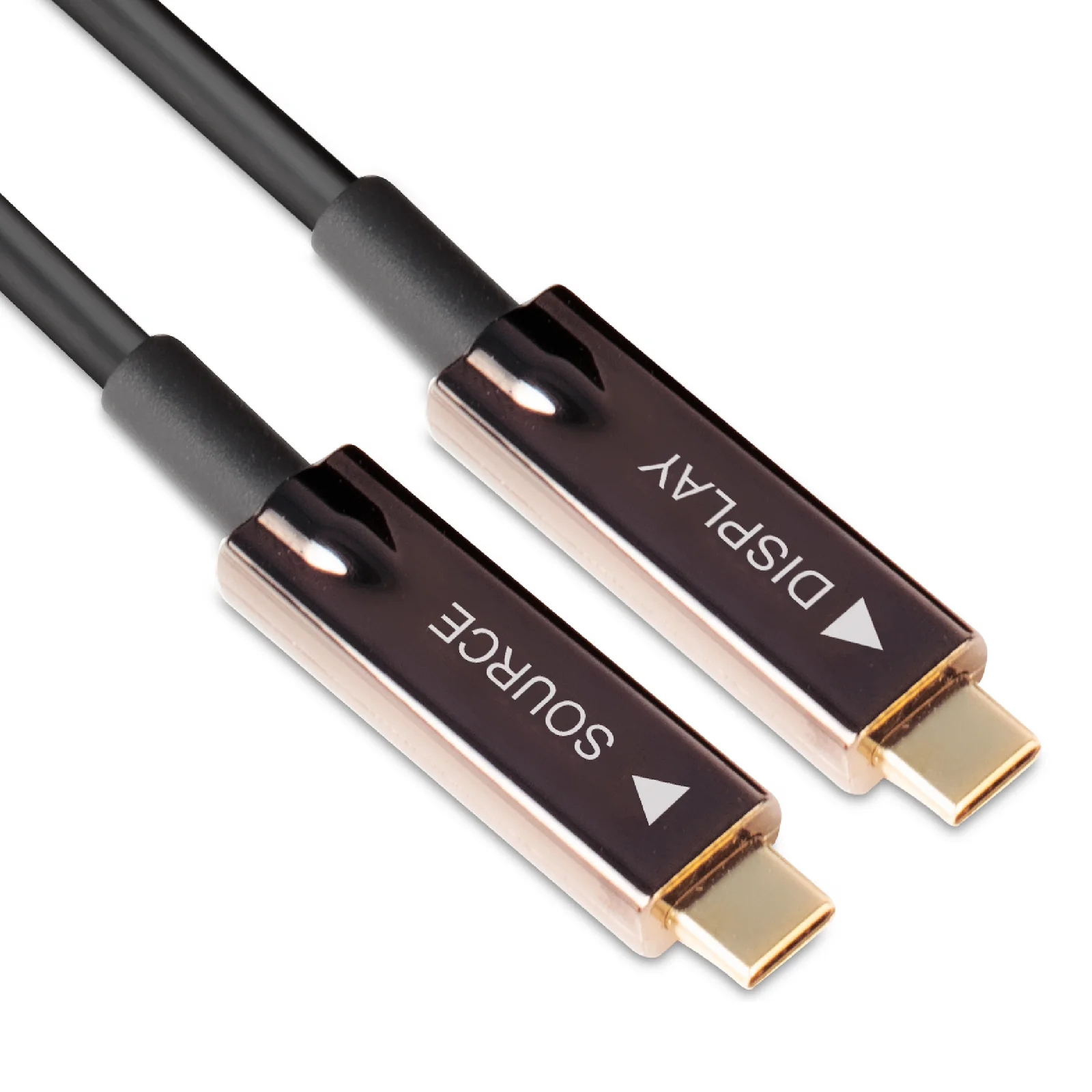 CLUB3D USB3.2 G2 TYPE-C ACT. OPT. A/V M/M 20M câble USB USB 3.2 Gen 2 (3.1 Gen 2) USB C Noir