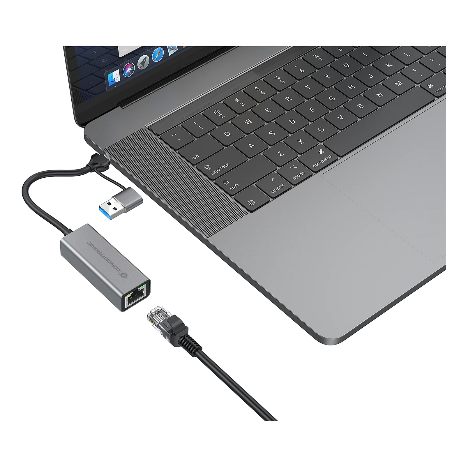 Conceptronic ABBY08G carte réseau Ethernet 5000 Mbit/s