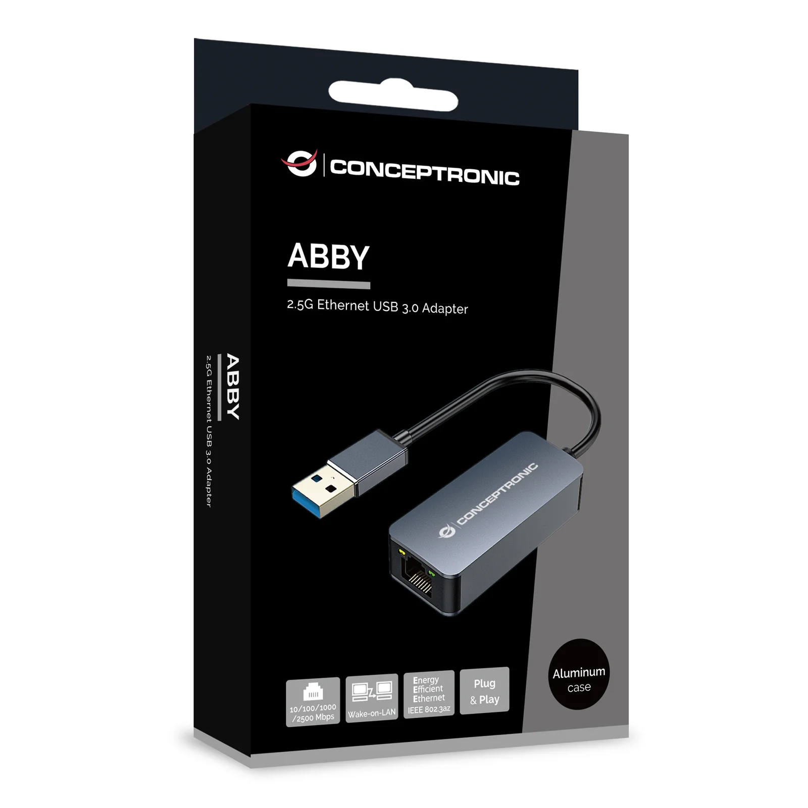 Conceptronic ABBY12G carte réseau Ethernet 2500 Mbit/s