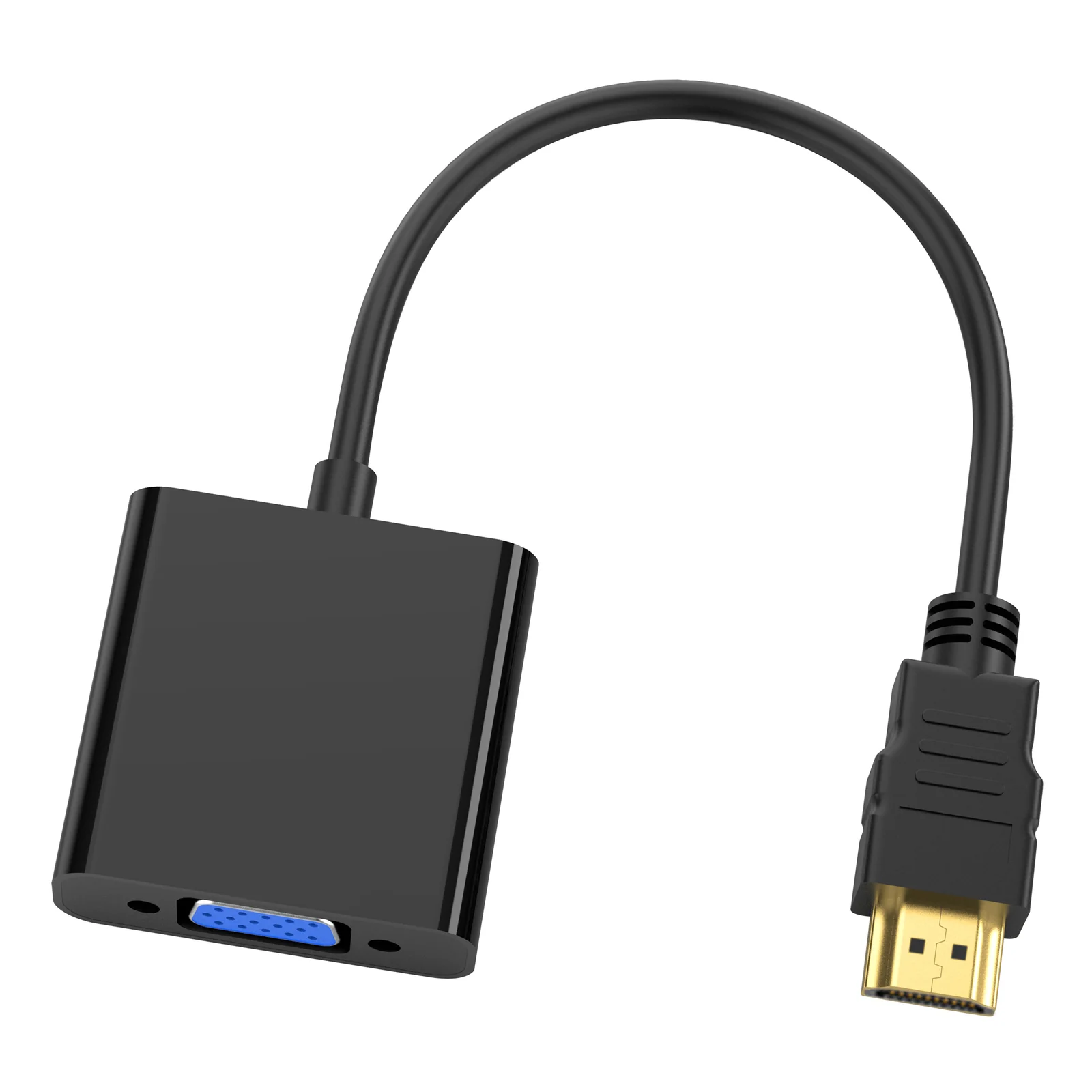 Conceptronic ABBY20B câble vidéo et adaptateur 0,25 m HDMI Type A (Standard) VGA (D-Sub) Noir