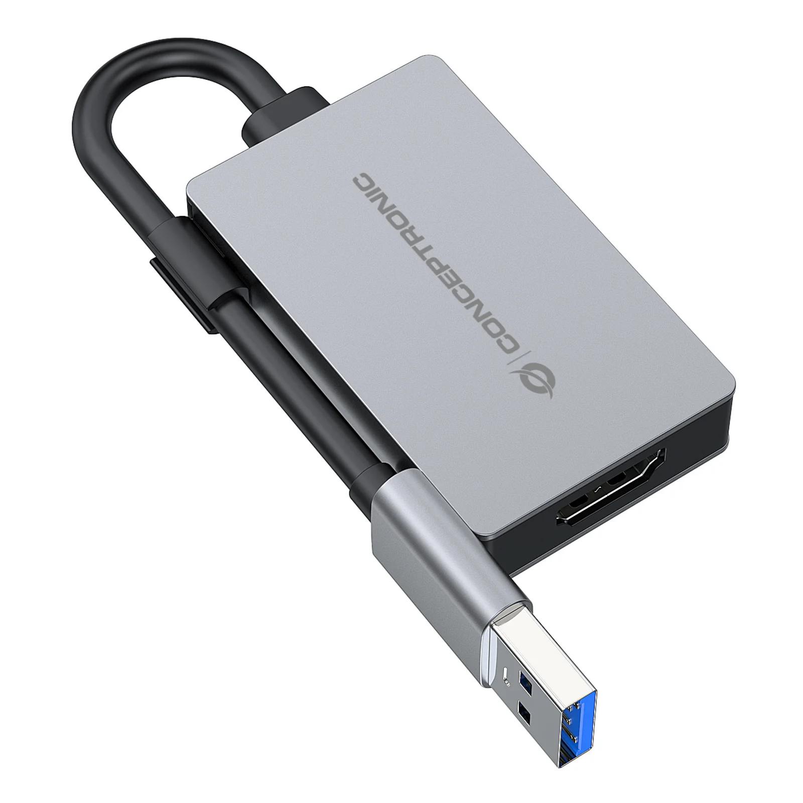ABBY22G adaptateur graphique USB 1920 x 1080 pixels Gris
