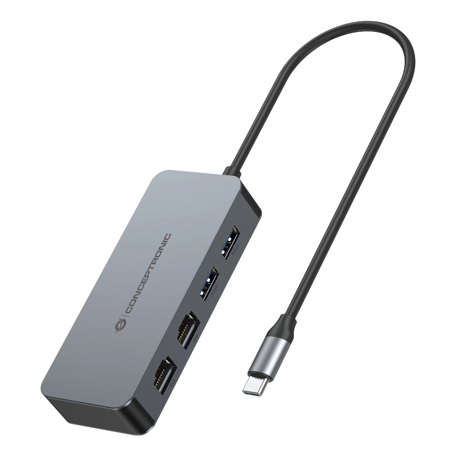ABBY24G station d'accueil Avec fil USB 3.2 Gen 1 (3.1 Gen 1) Type-C Gris