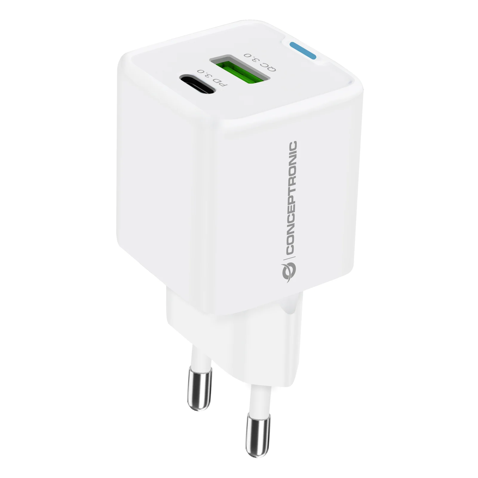 Conceptronic ALTHEA15W chargeur d'appareils mobiles Universel Blanc Secteur Charge rapide Intérieure