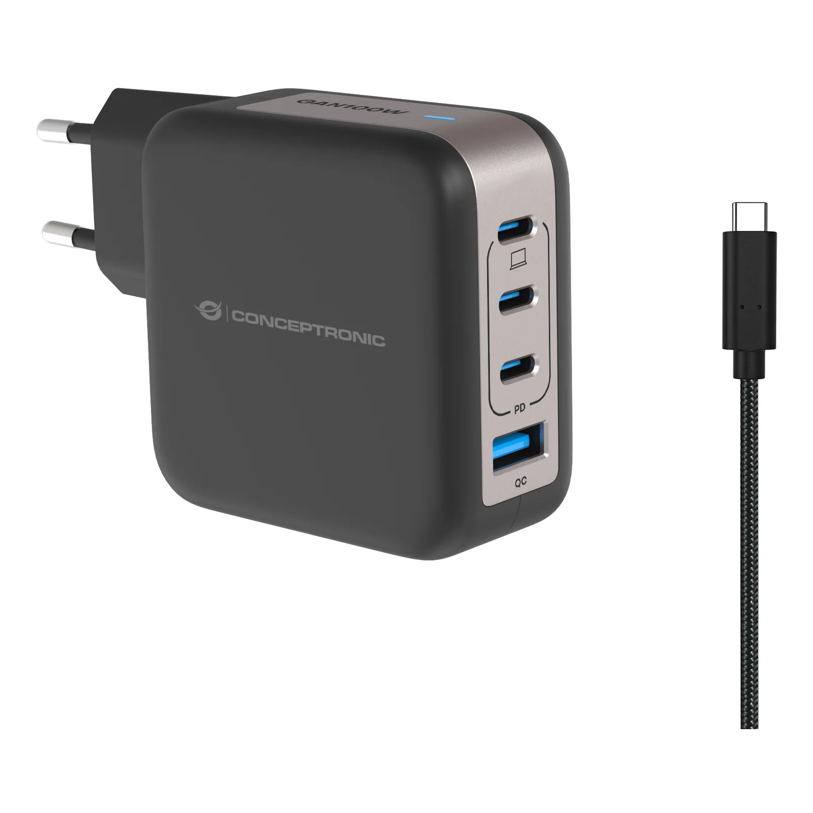 ALTHEA18B chargeur d'appareils mobiles Universel Noir Secteur Charge rapide Intérieure