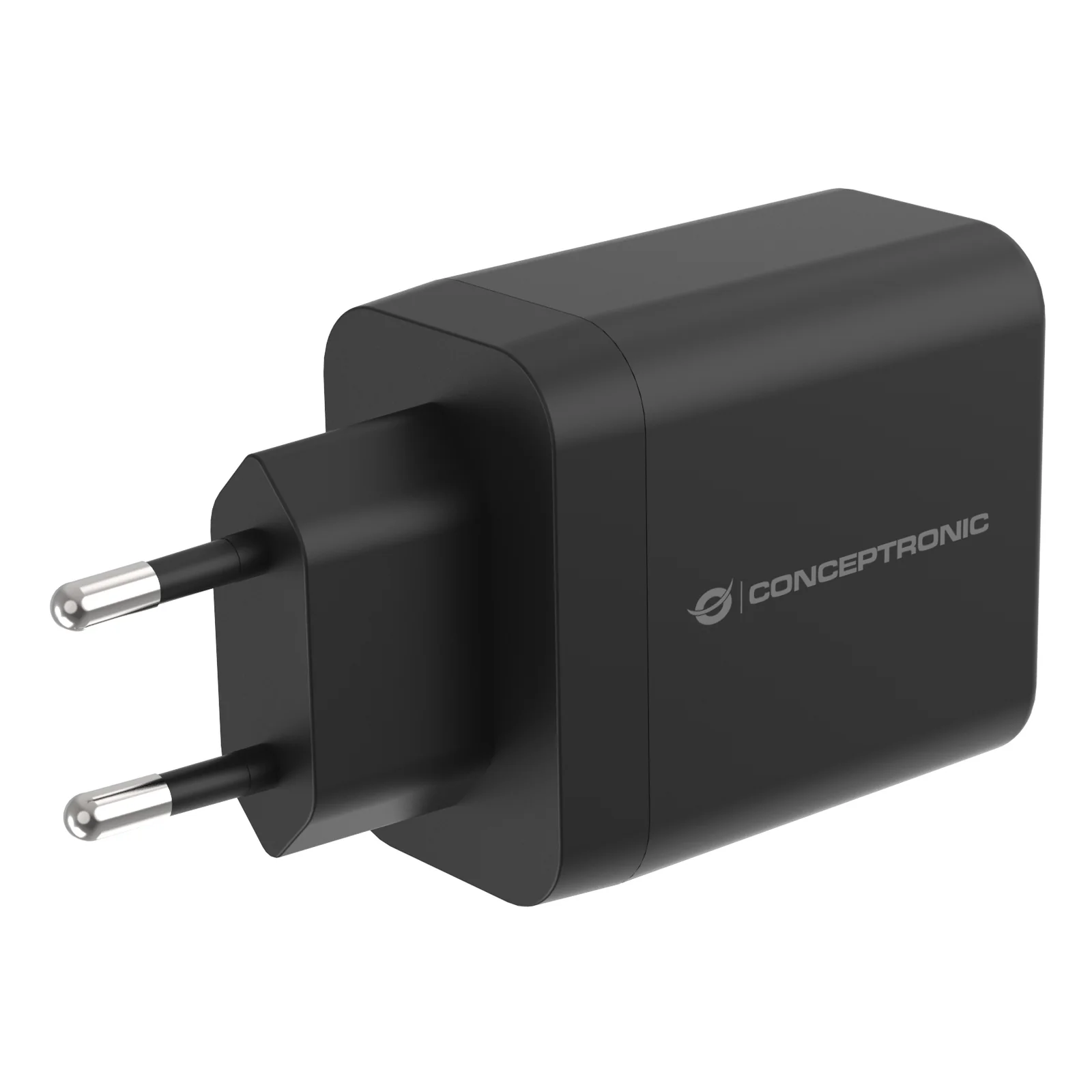 Conceptronic ALTHEA20B45 chargeur d'appareils mobiles Universel Noir Secteur Charge rapide Intérieure