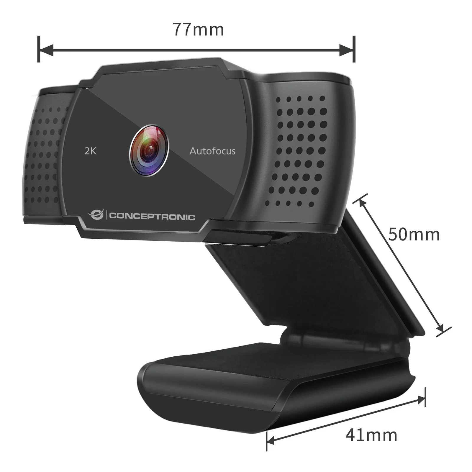 Conceptronic AMDIS02B webcam 5 MP 2592 x 1944 pixels USB 2.0 Noir