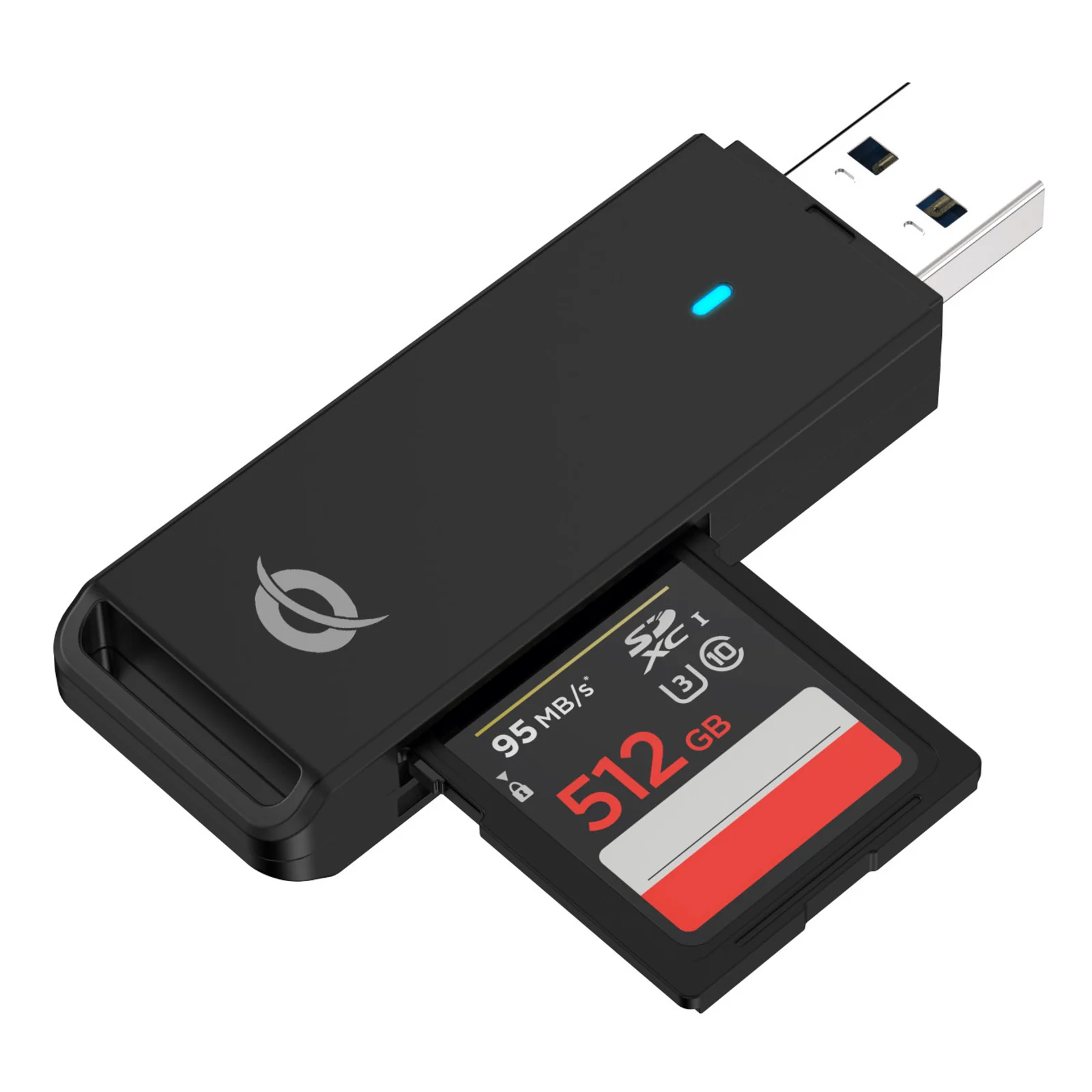 Conceptronic BIAN02B lecteur de carte mémoire USB 3.2 Gen 1 (3.1 Gen 1) Type-A Noir