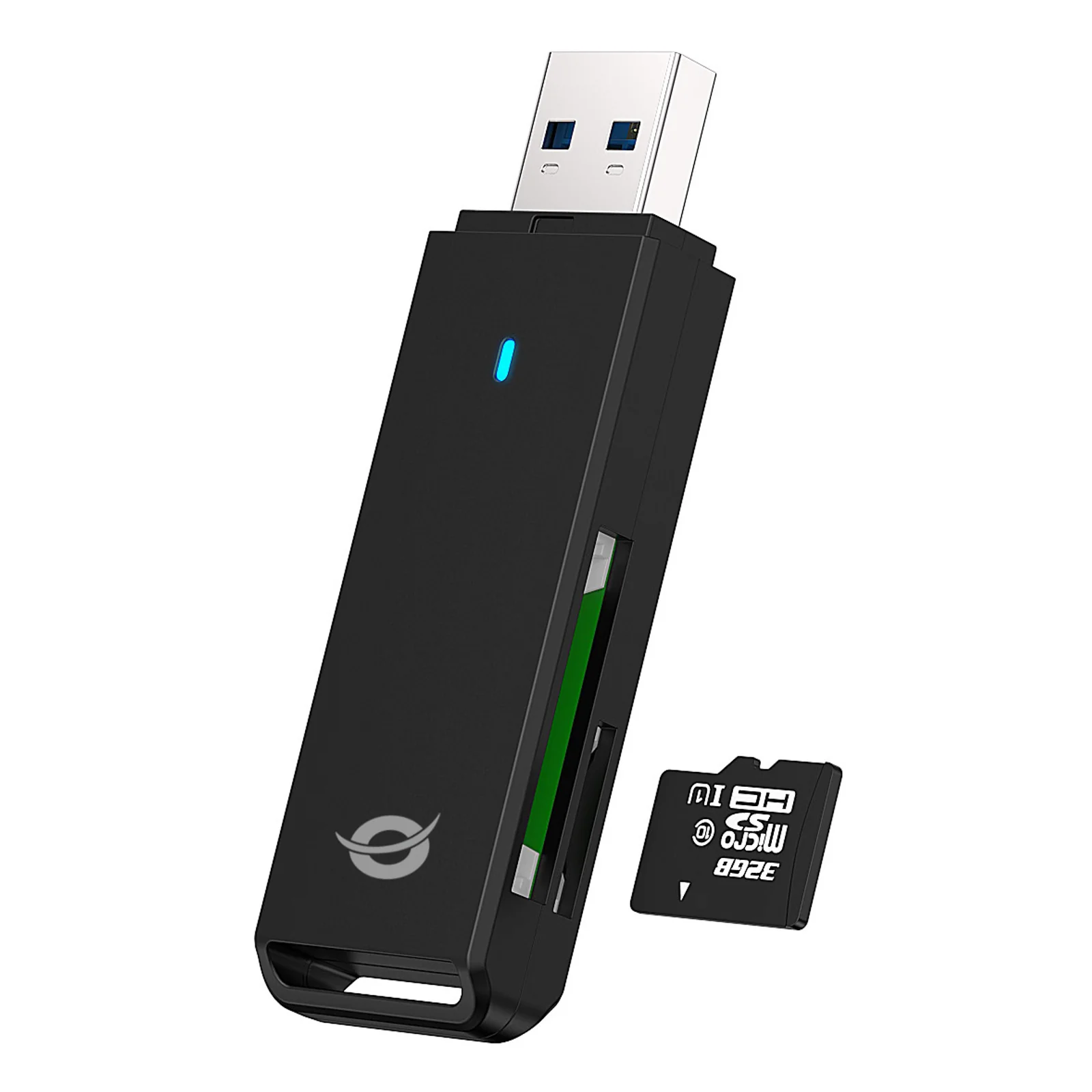 Conceptronic BIAN02B lecteur de carte mémoire USB 3.2 Gen 1 (3.1 Gen 1) Type-A Noir