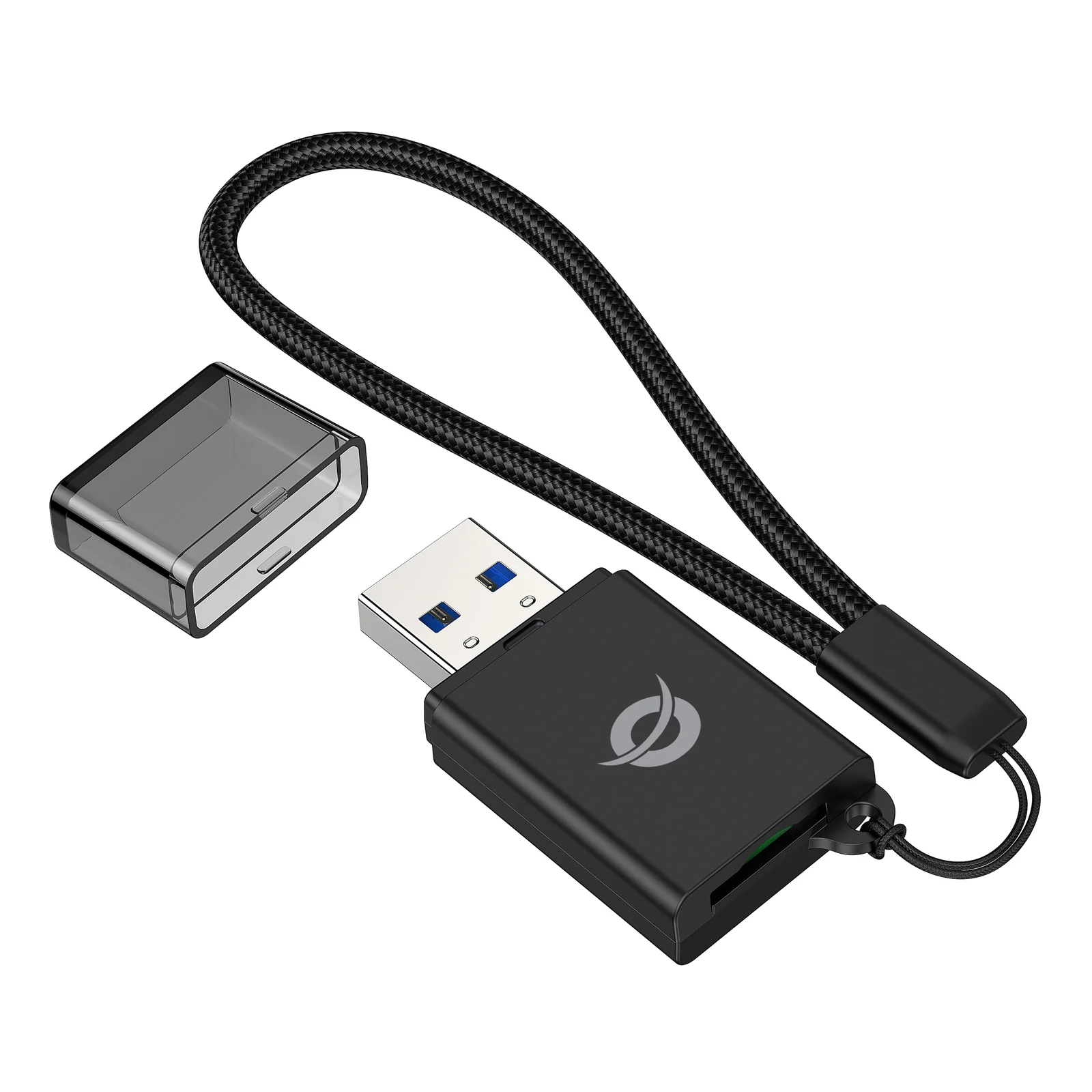 BIAN07B lecteur de carte mémoire USB 3.2 Gen 1 (3.1 Gen 1) Type-A Noir