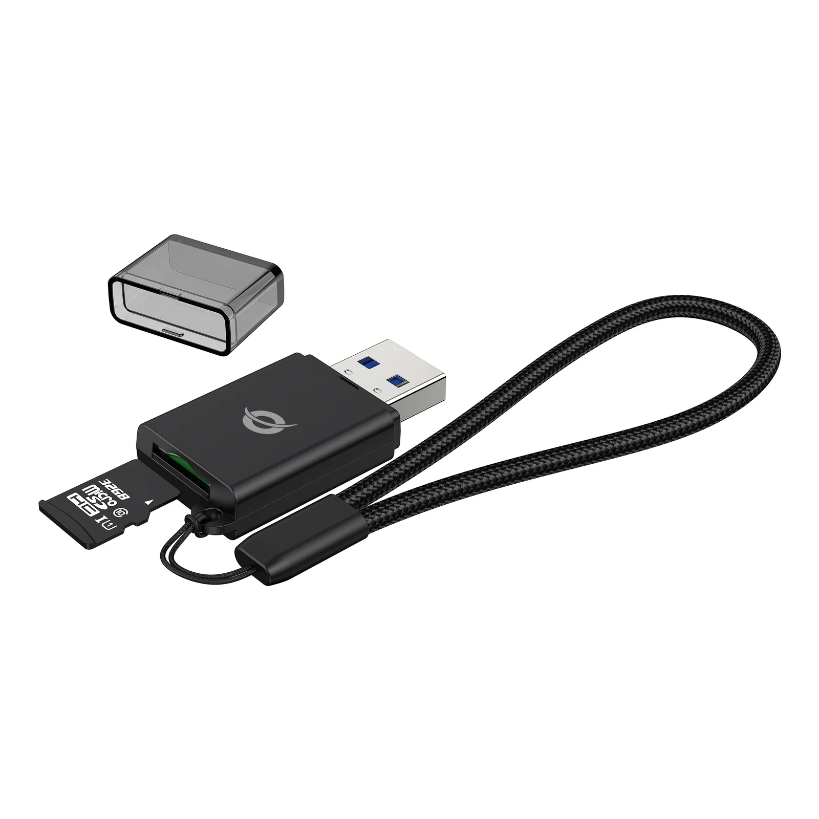 Conceptronic BIAN07B lecteur de carte mémoire USB 3.2 Gen 1 (3.1 Gen 1) Type-A Noir
