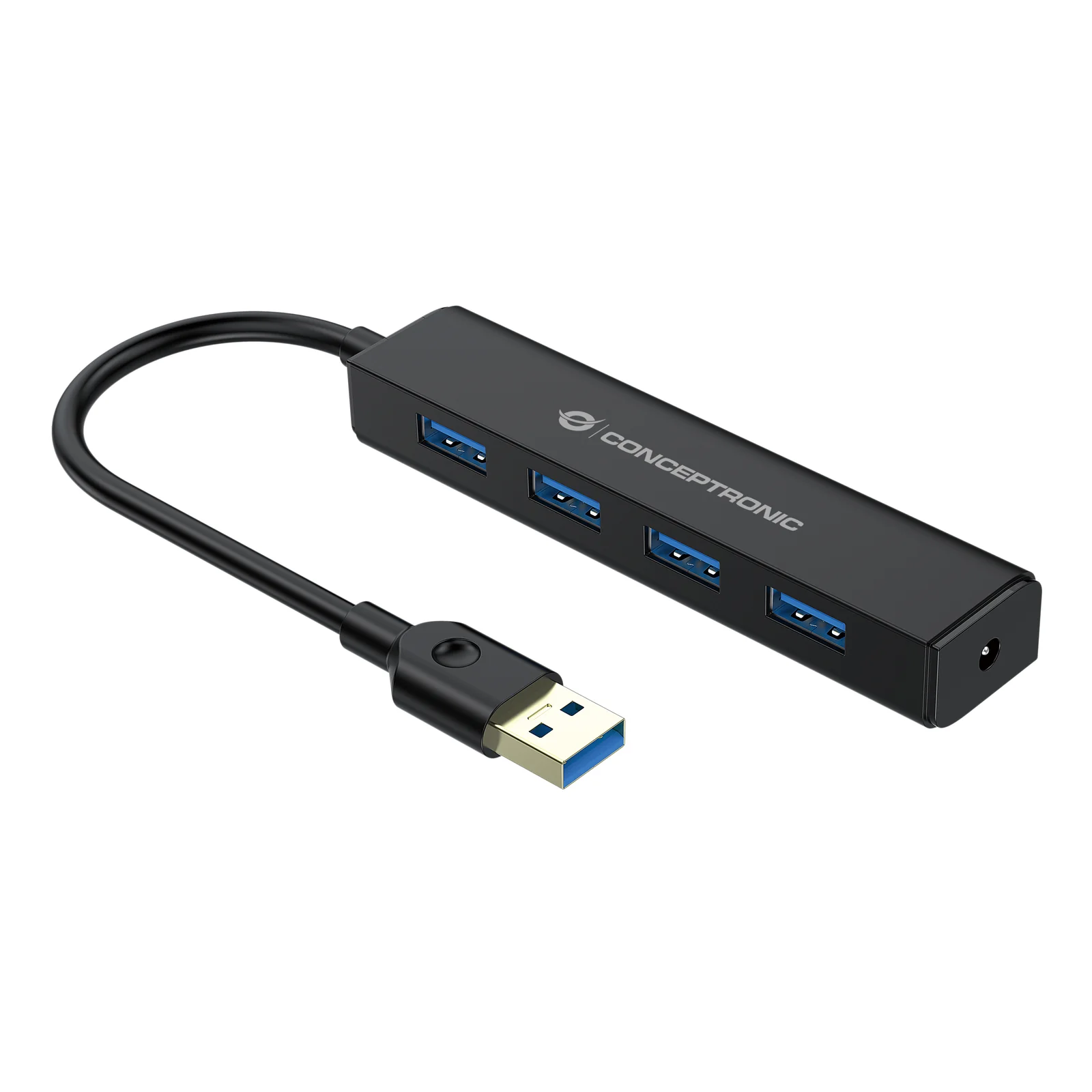 C4PUSB3 hub & concentrateur USB 3.2 Gen 1 (3.1 Gen 1) Type-A 5000 Mbit/s Noir