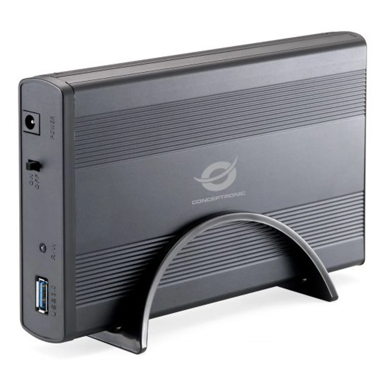 CHD3DUSB3 Boîtier de disques de stockage Boîtier HDD Graphite 3.5"