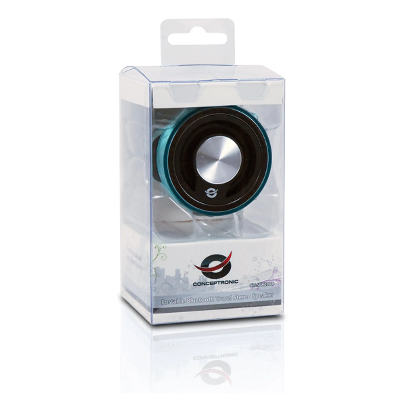Conceptronic CLLSPK20BT haut-parleur portable et de fête Noir, Bleu 3 W