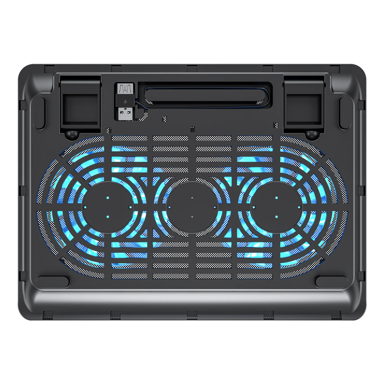 Conceptronic CNBCOOLPAD2F système de refroidissement pour ordinateurs portables 39,6 cm (15.6") 1000 tr/min Noir