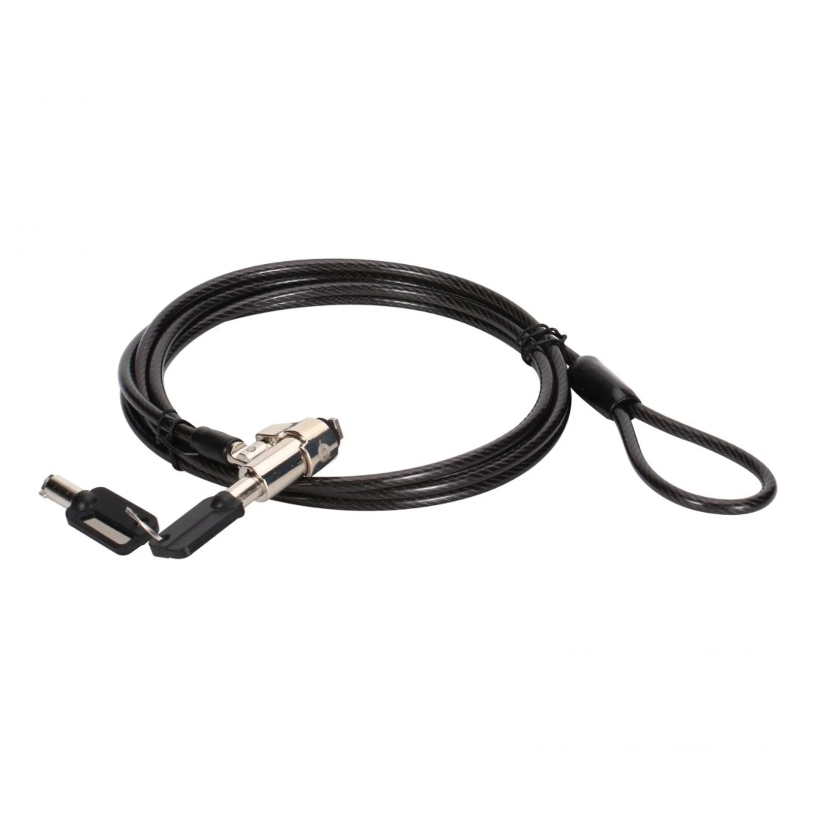 CUSTODIO02BS câble antivol Noir 1,8 m