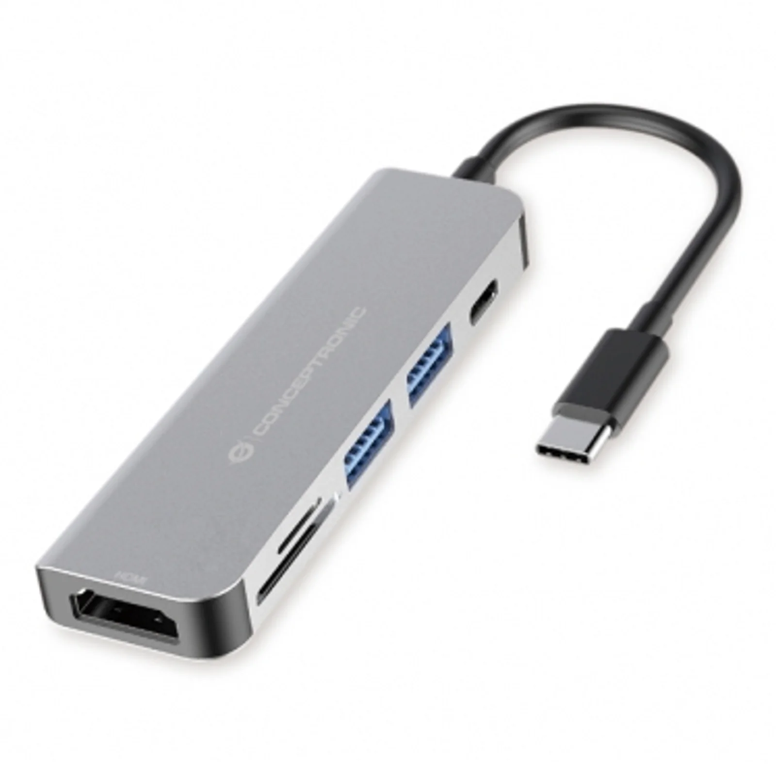 DONN02G station d'accueil USB 3.2 Gen 1 (3.1 Gen 1) Type-C Aluminium